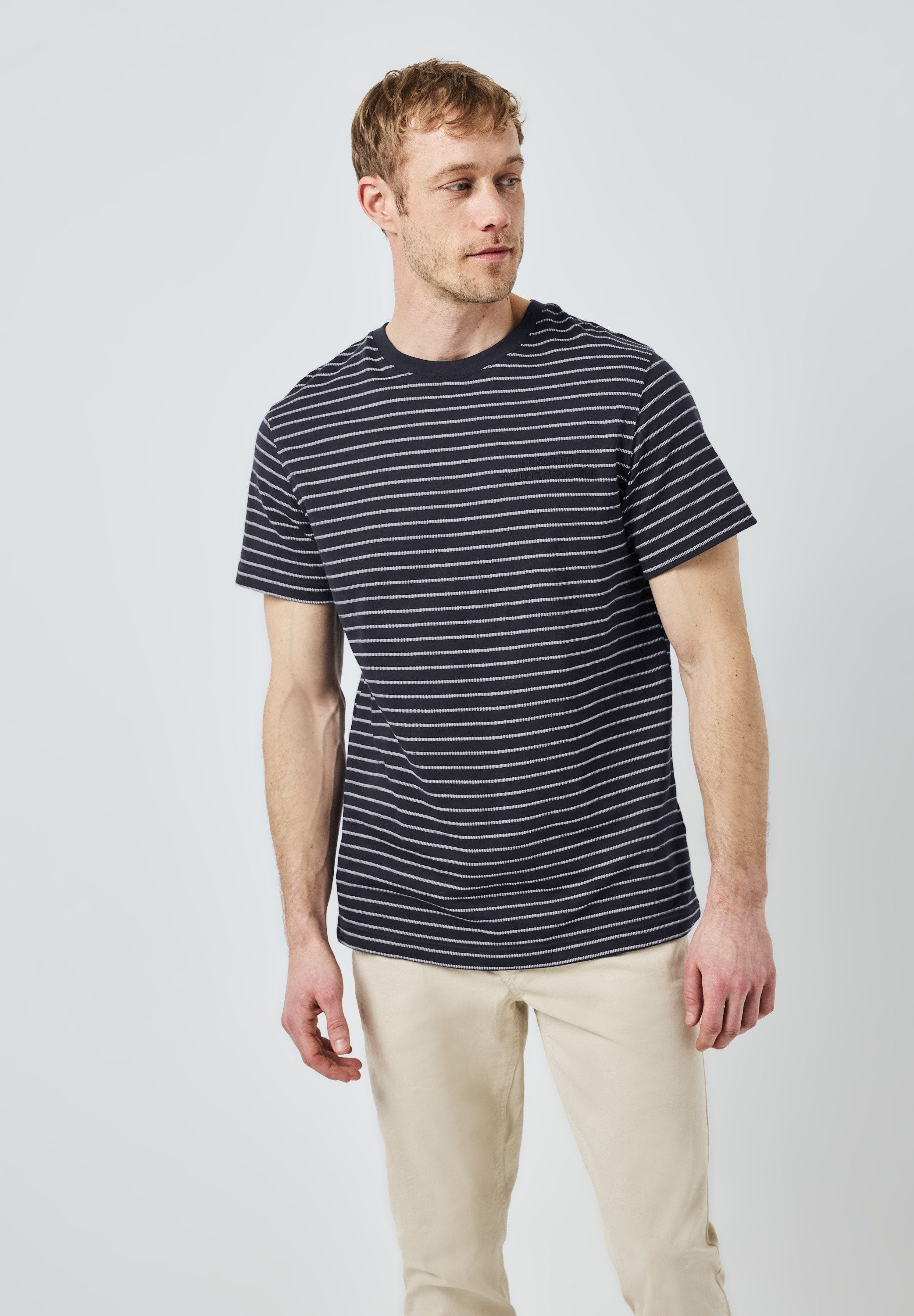 STREET ONE MEN T-Shirt, mit Wording günstig online kaufen