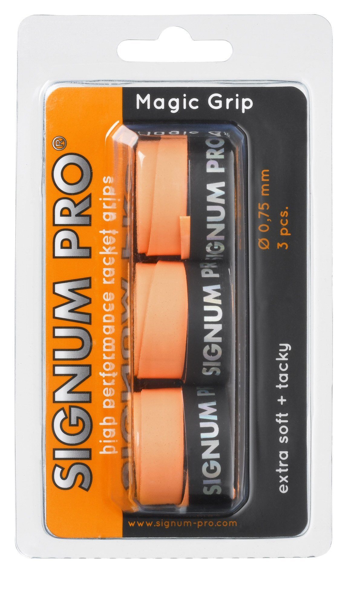Signum Pro Griffband Overgrip Magic 0.75mm orange 3er