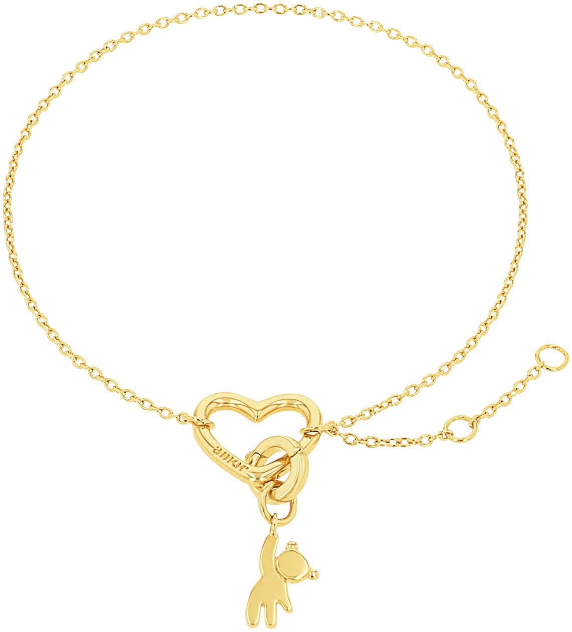 Amor Charm-Armband Herz