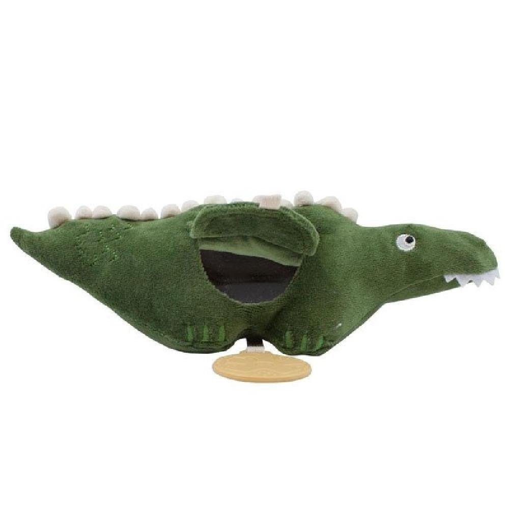 Sebra Kuscheltier Activity-Spielzeug Ali der Alligator Moss Green