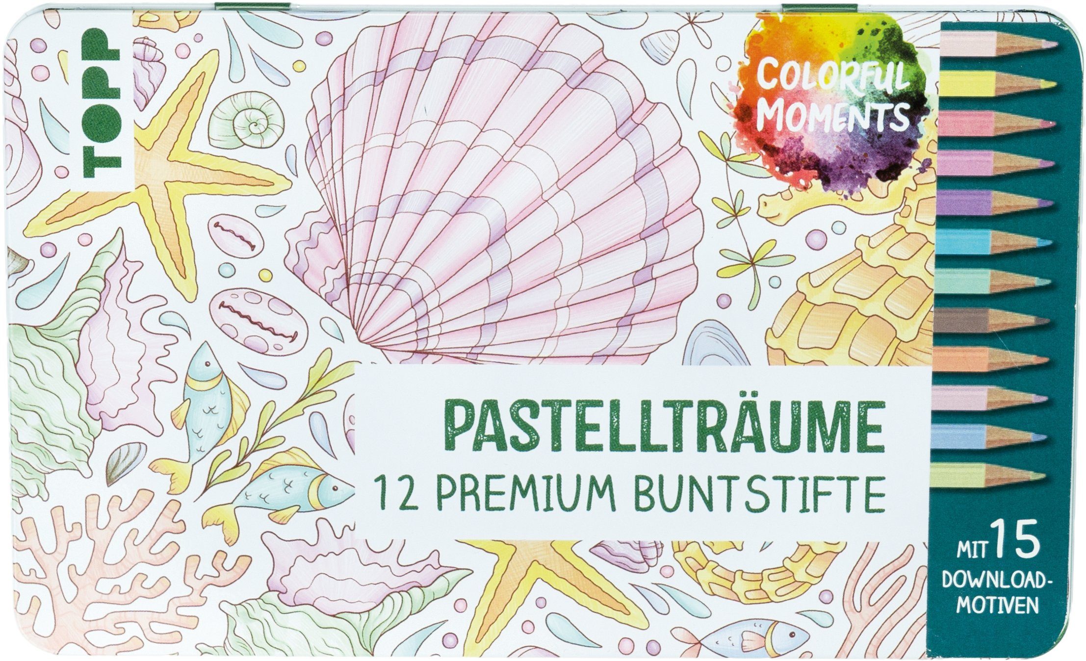 Topp Buntstift Pastellträume, 12 Stück