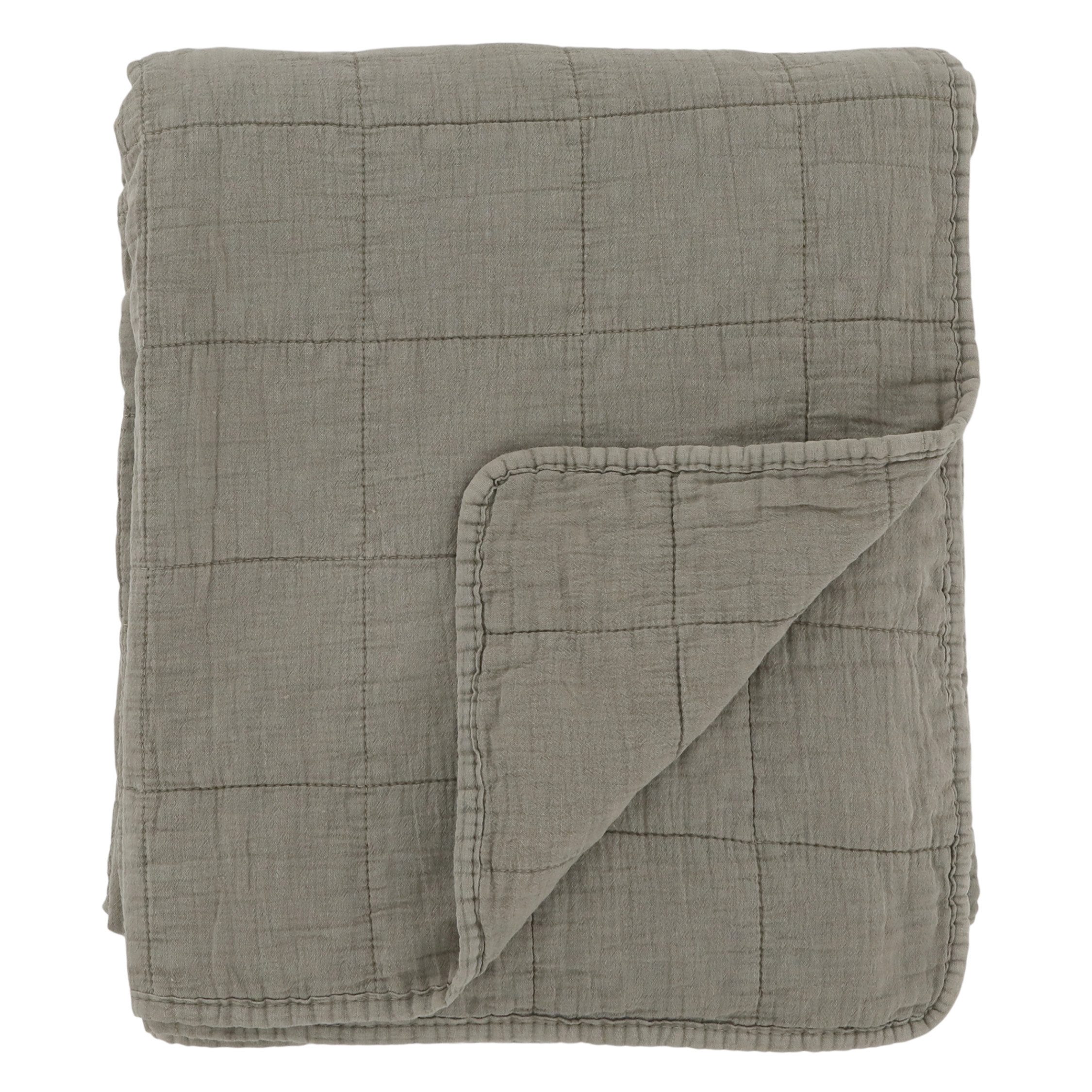 Chic Antique Tagesdecke Chic Antique Aix Quilt Eukalyptus