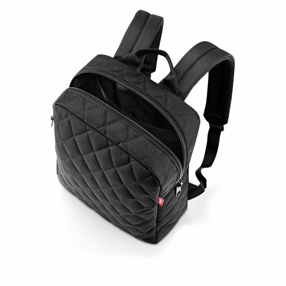 REISENTHEL® Rucksack classic backpack M Rhombus Black 13 L