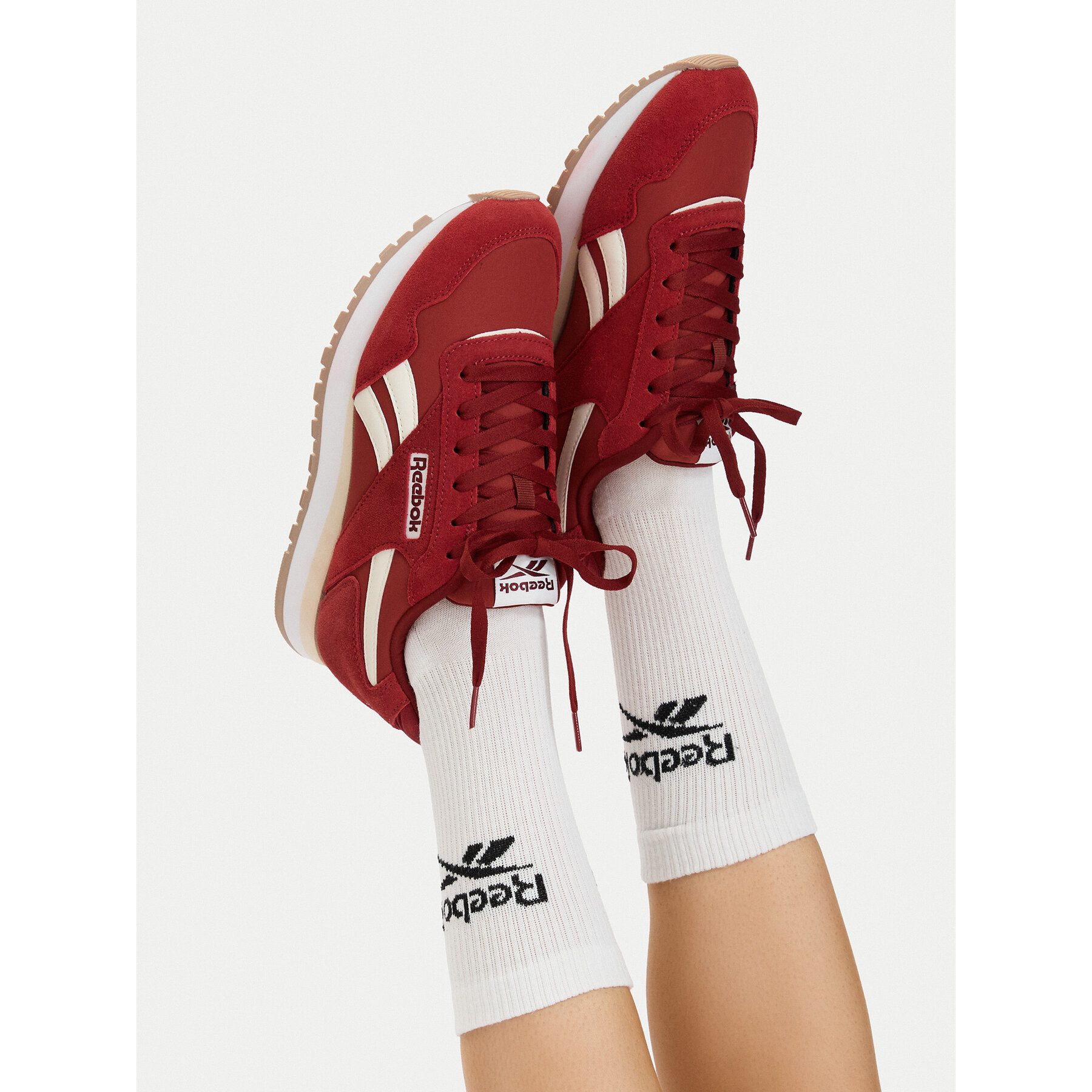 Reebok Reebok Damen Turnschuhe 5907964319863 Rot Walkingschuh