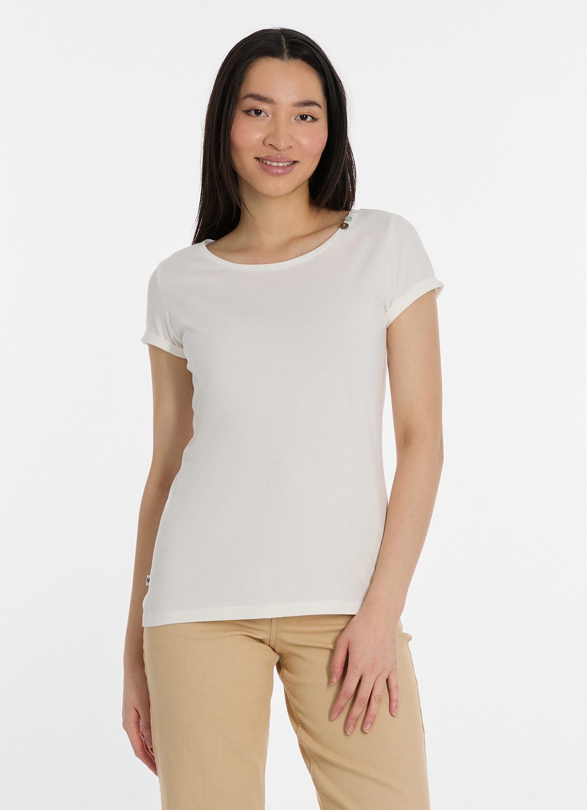 Ragwear T-Shirt FLLORAH GOTS mit süßen günstig online kaufen