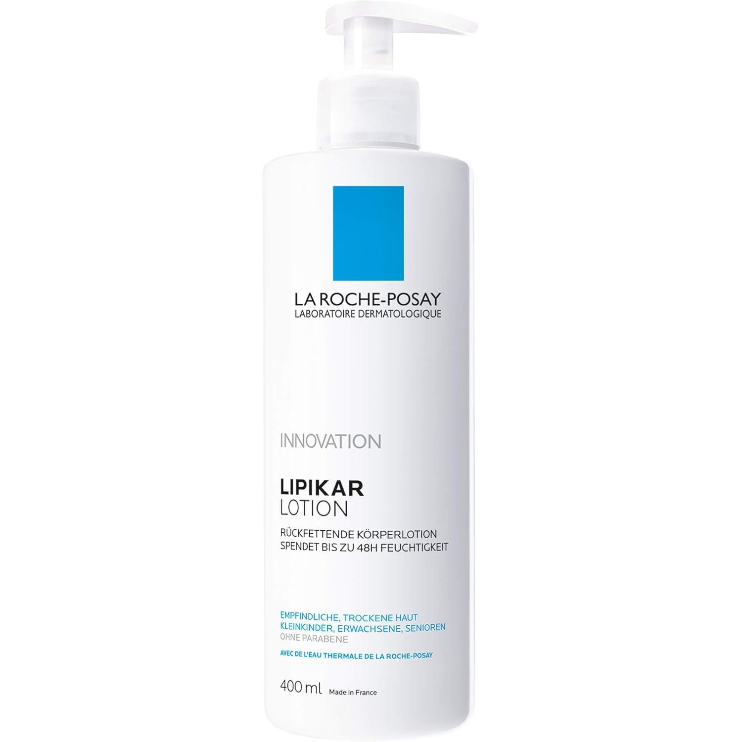 La Roche-Posay Bodylotion Lipikar. Packung, 1-tlg., 400 ml BodyLotion