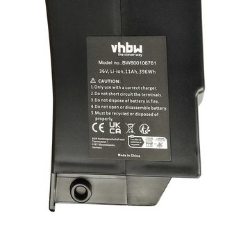 vhbw Akku passend für Kalkhoff Impulse i8R 8-G Nexus, Premium i8R 8-G E-Bike Akku Li-Ion 11000 mAh (36 V)