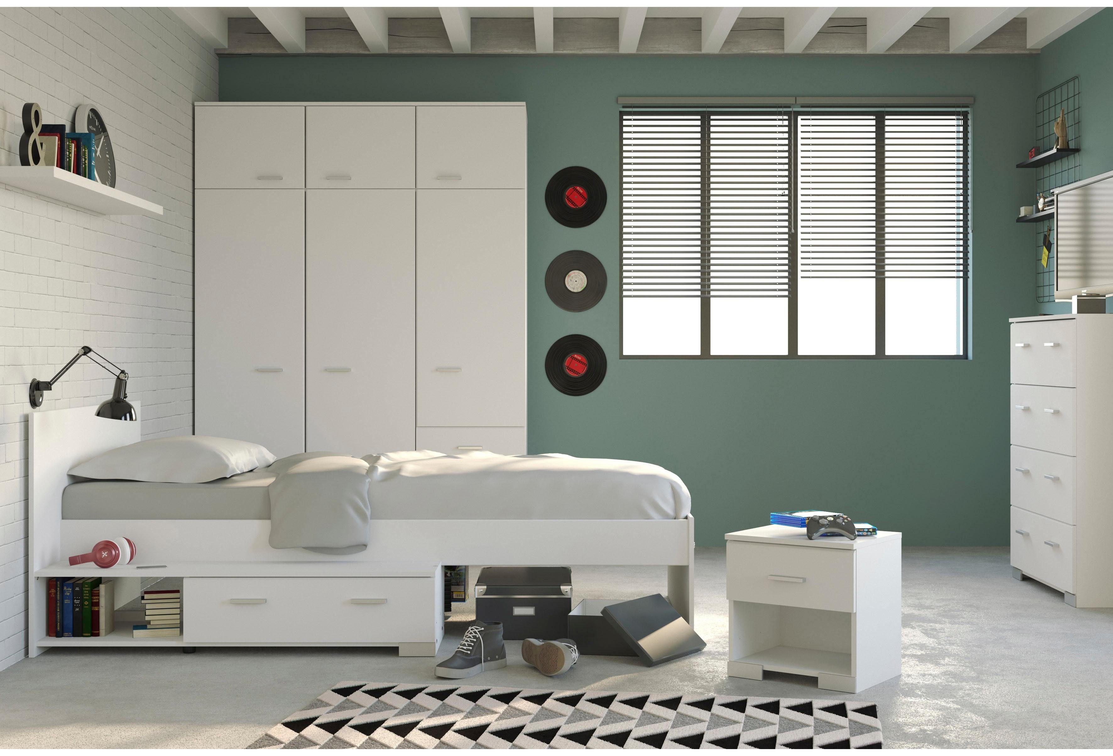 Parisot Jugendzimmer-Set Galaxy, (Set, 4-tlg., Kleiderschrank, günstig online kaufen