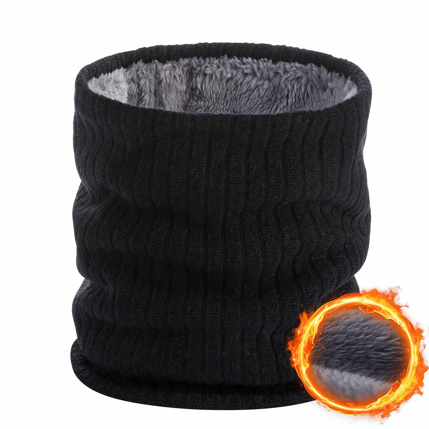 Multifunktionstuch Multifunktionstuch Schlauchschal Winter Halswärmer für Herren Damen