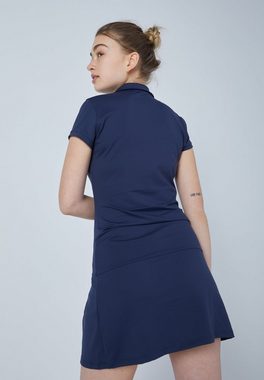 SPORTKIND Tenniskleid Golf Polo Kleid Mädchen & Damen navy blau