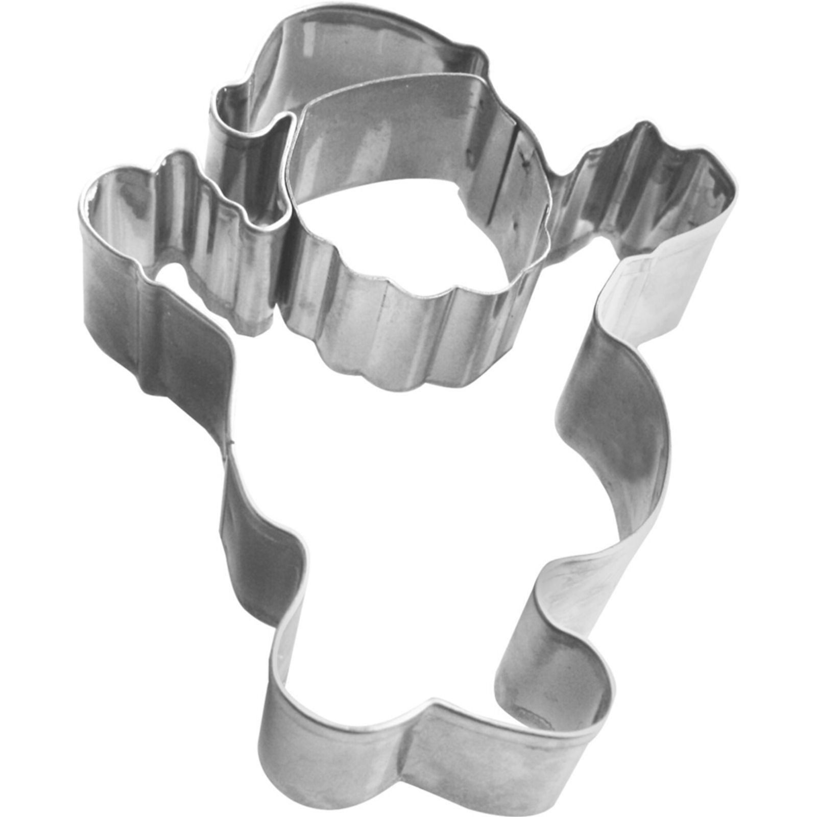 Ausstechform Ausstecher Weihnachtsform 8 cm Edelstahl Plätzchenform 6er Set