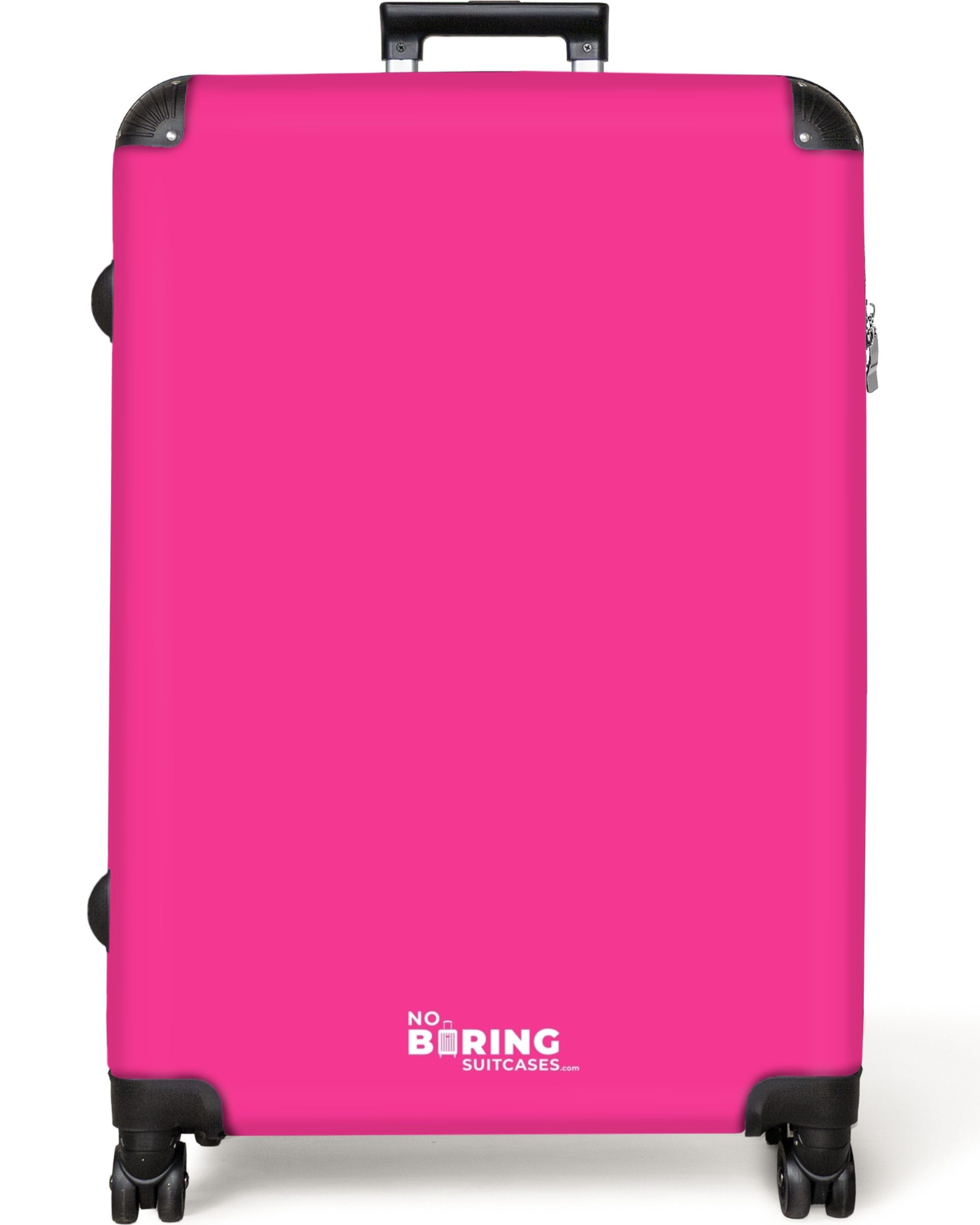 NoBoringSuitcases.com© Hartschalen-Trolley Rosa - Einfarbig 77 günstig online kaufen