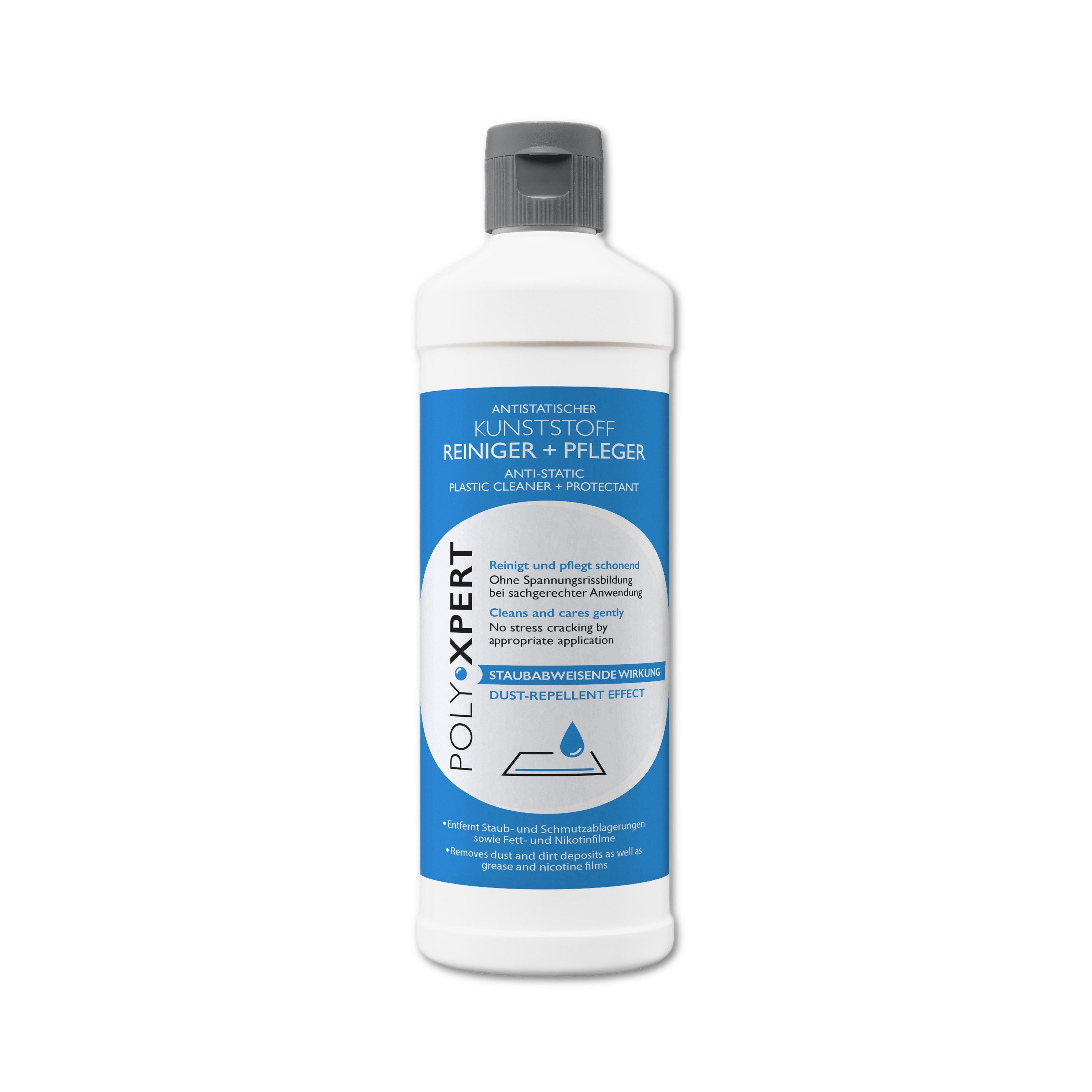 PolyXpert PolyXpert Antistatischer Kunststoff Reiniger und Pfleger 250ml Flasche Kunststoffreiniger (1-St. 250ml, Antistatische Wirkung)