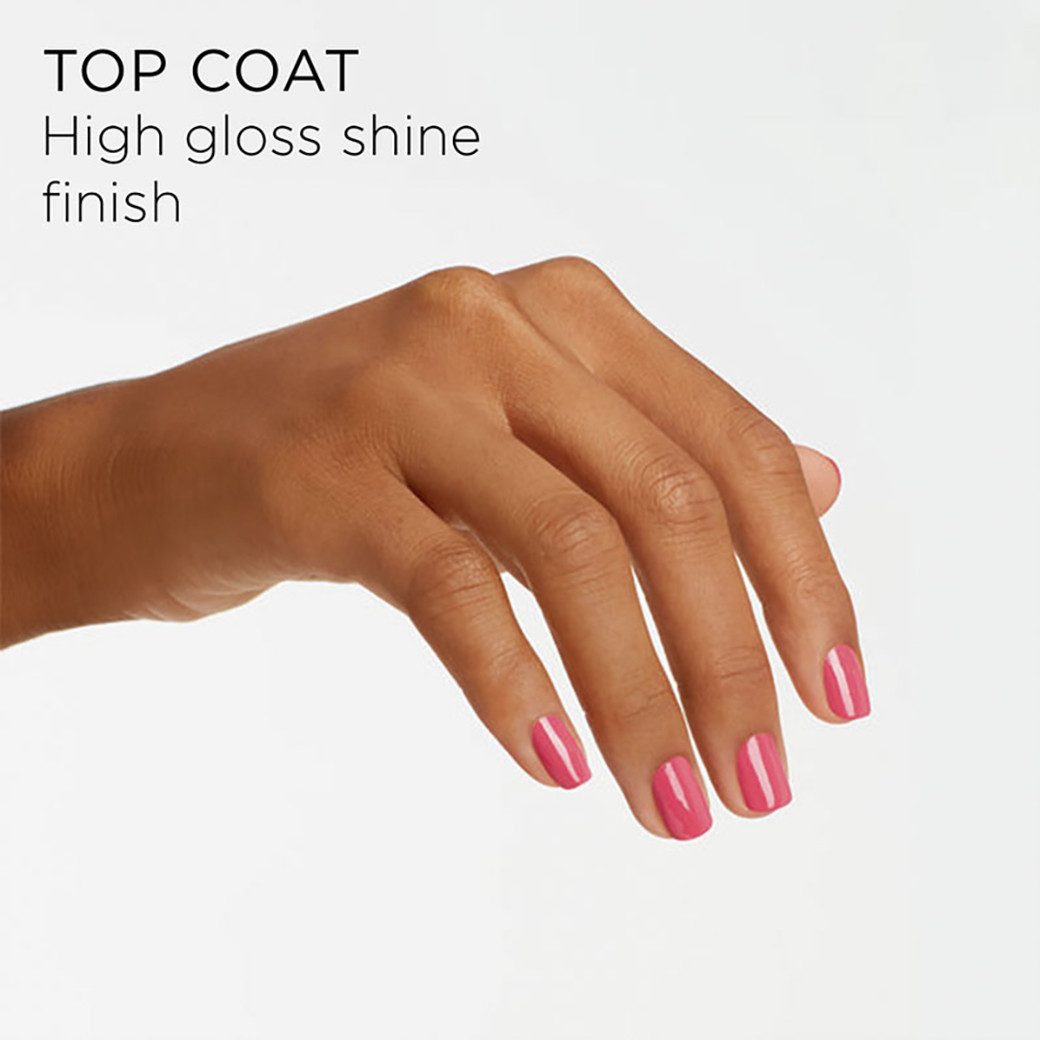 OPI Überlack Nail Lacquer Top Coat, maximaler Glanz, Schutz & längerer Halt für jede OPI Maniküre
