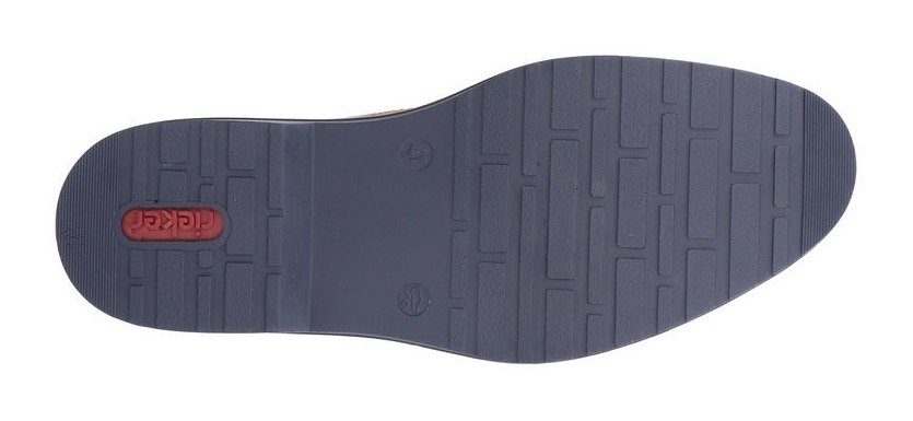 Rieker Schnürschuh mit Stretcheinsatz, Freizeitschuh, Halbschuh, Schnürschuh