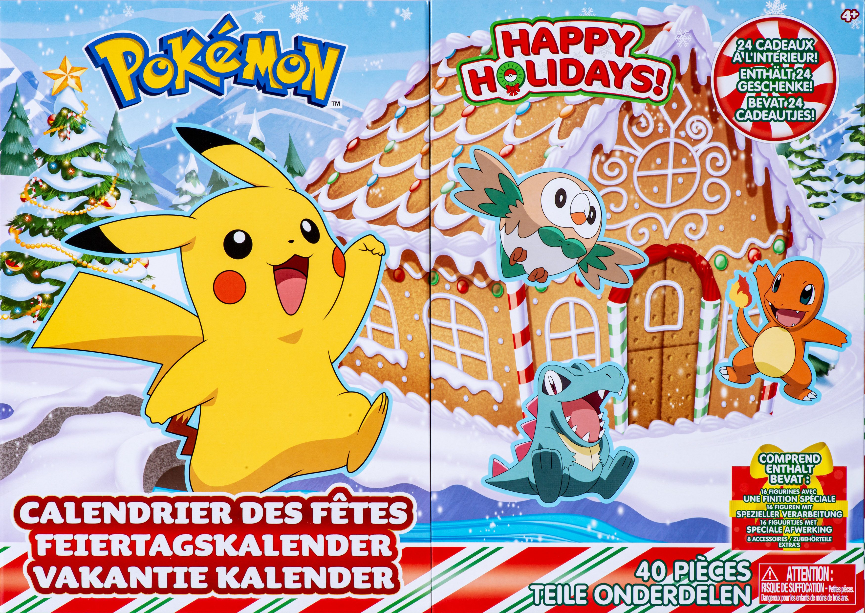 Jazwares Spielzeug-Adventskalender Pokémon - Adventskalender 2023 (NEU & OVP)