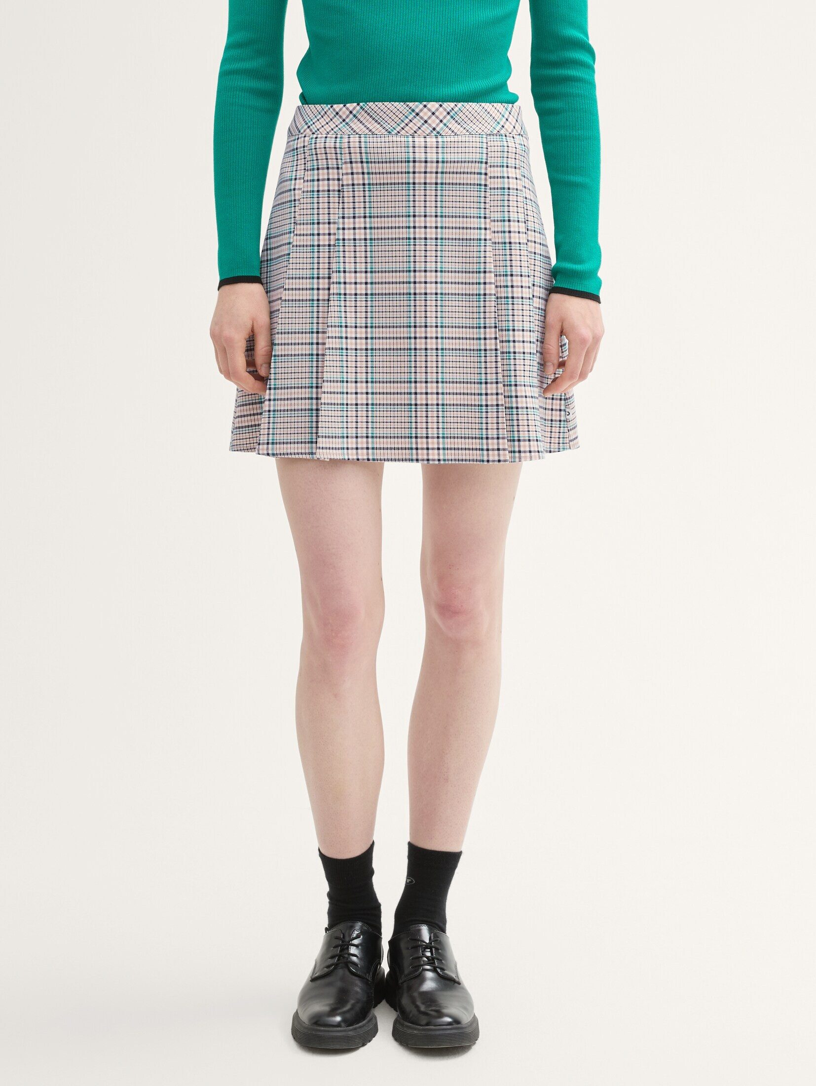 TOM TAILOR Denim Minirock Юбки Minirock mit Karomuster
