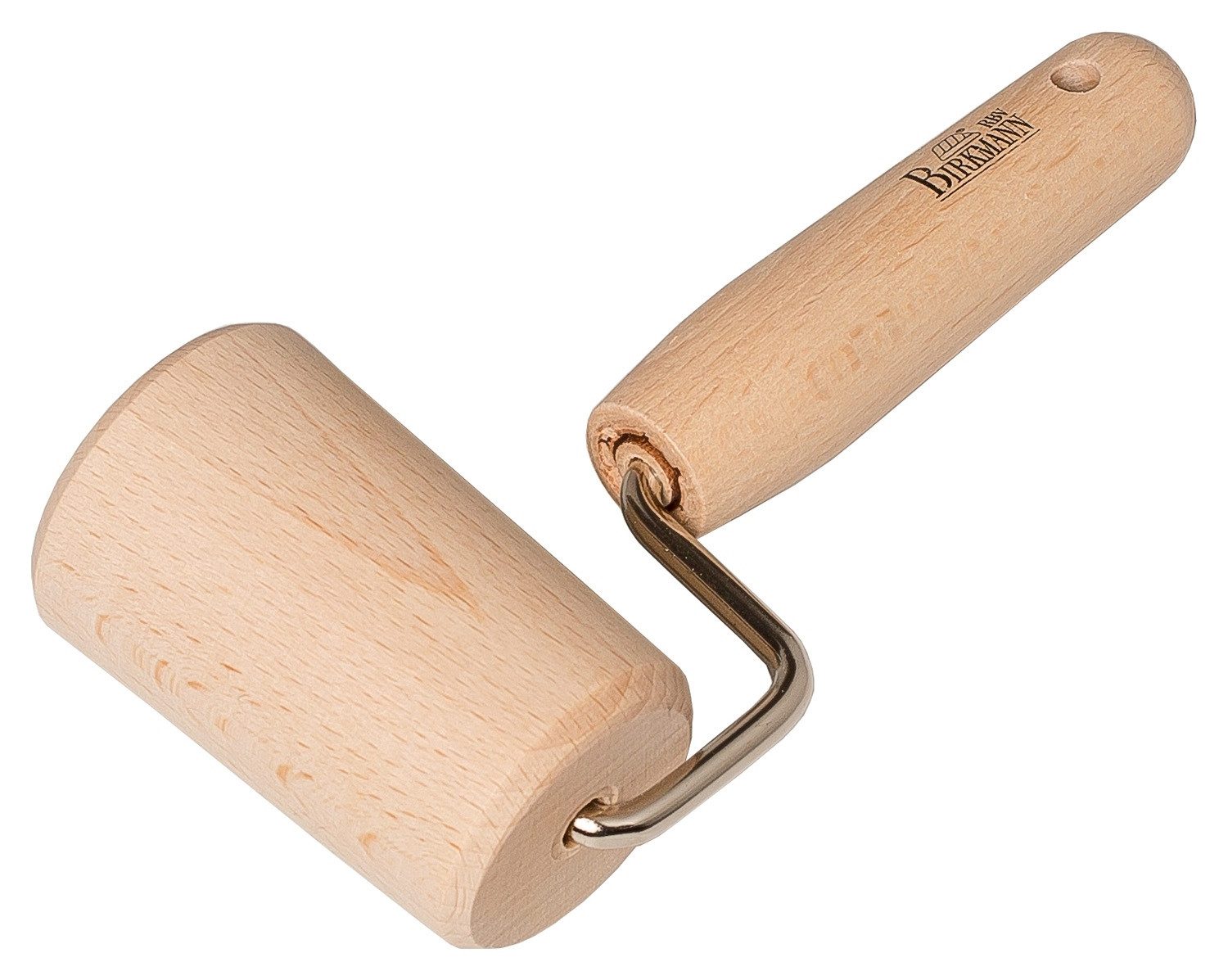 Birkmann Teigroller EASY BAKING, Ø 4,5 cm, B 7 cm, Holz, (1-tlg), Buchenholz