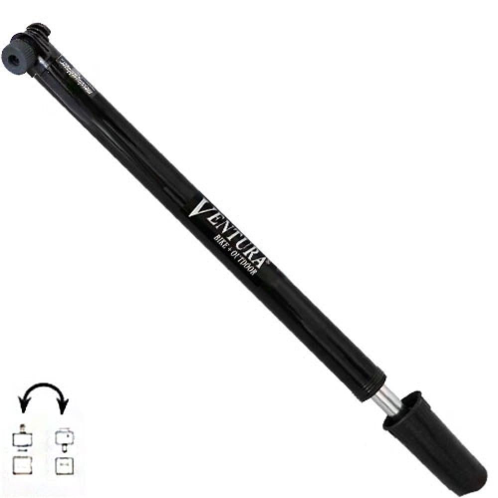 Ventura Fahrradpumpe Ventura Rahmenpumpe RH 48-53cm L=415-455mm AV/SDV Ventura Rahmenmontag
