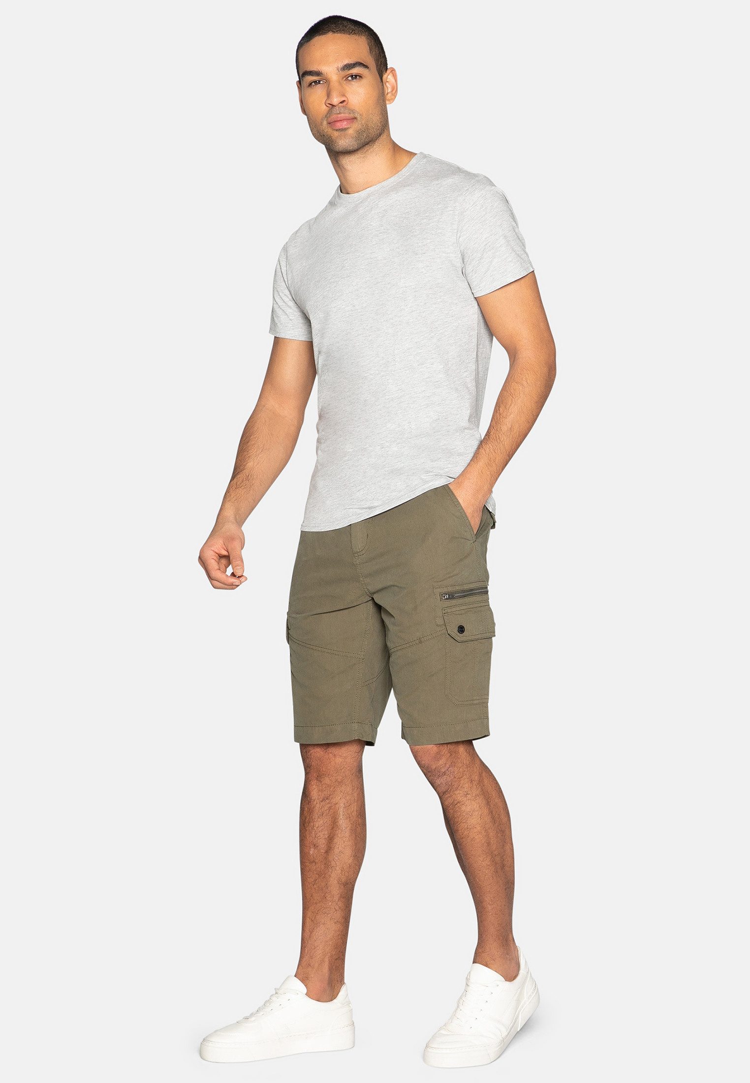 Threadbare Shorts Propane (1-tlg) mit Gürtelschlaufen