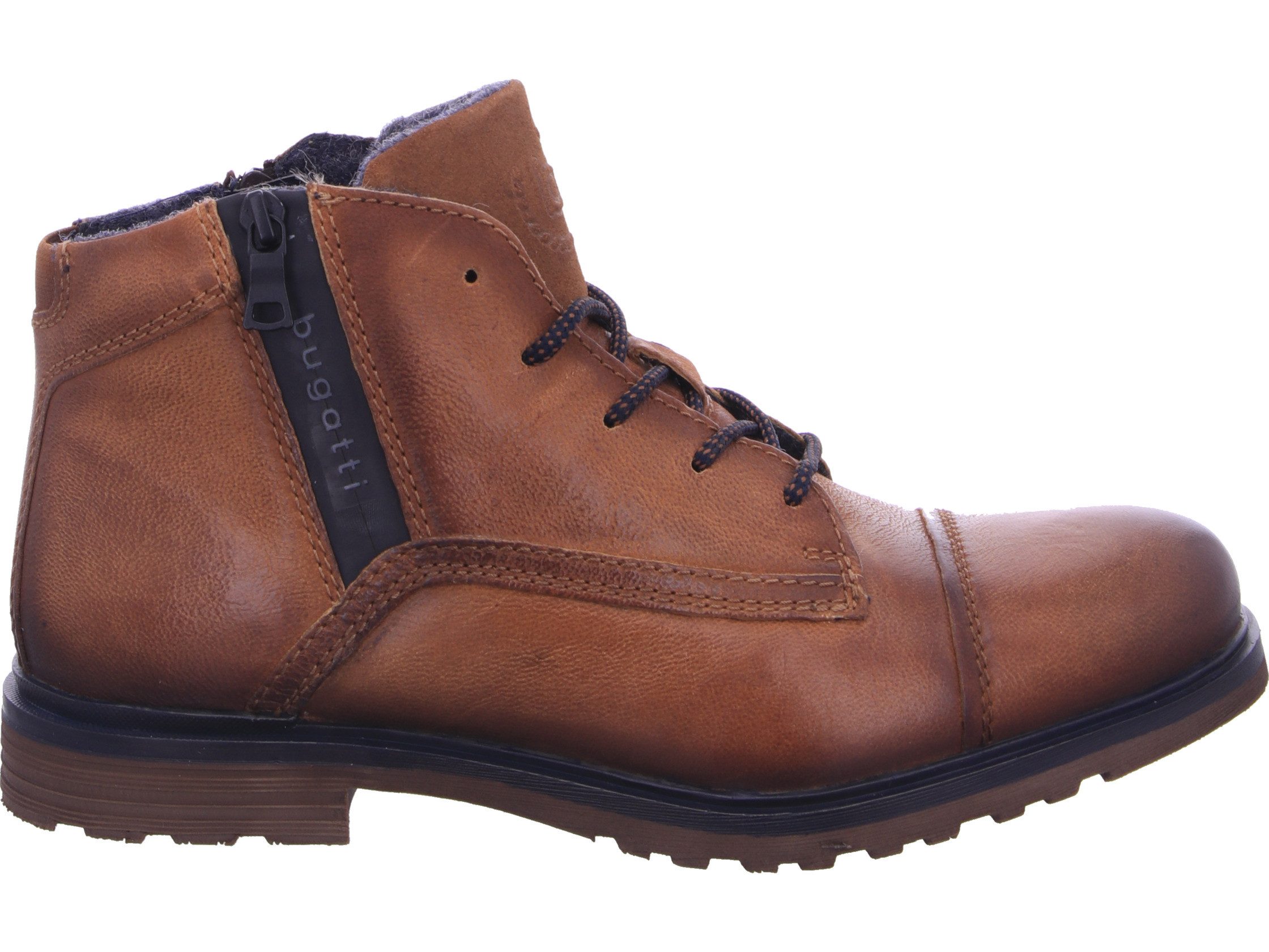 bugatti Schnürstiefel echtes Leder günstig online kaufen