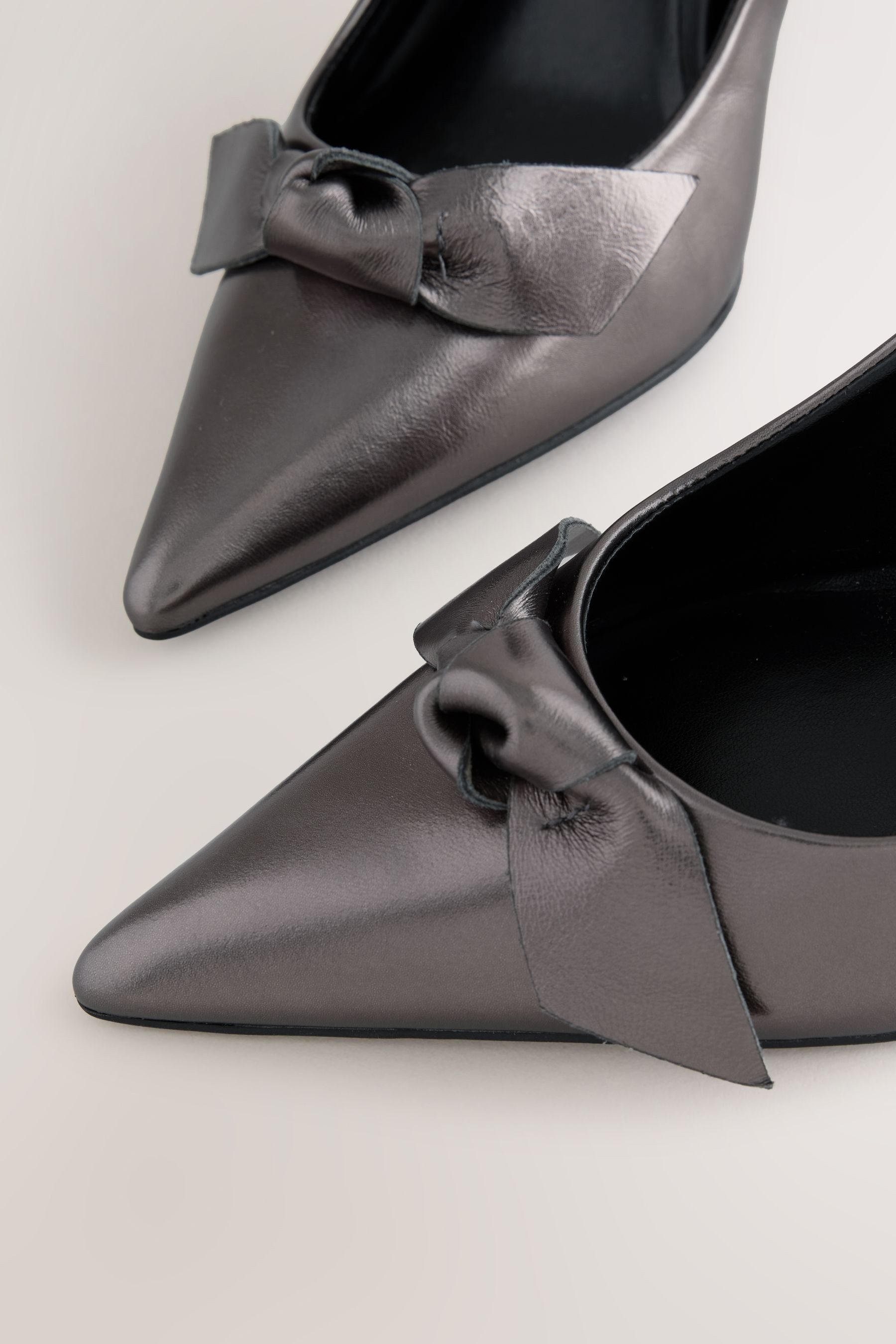 Next Forever Comfort® mittelhohe Lederpumps, Schleife Pumps (1-tlg)