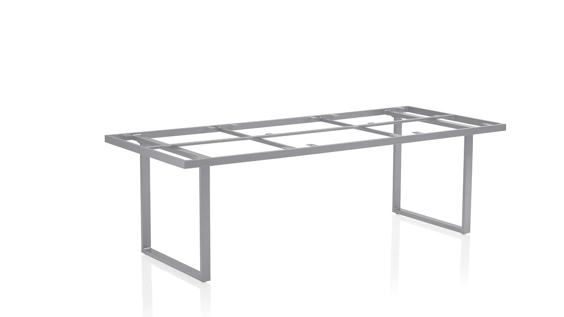 KETTLER Tischgestell SKATE Dining Tischgestell 220cm x 95 cm x 75cm Edelstahl