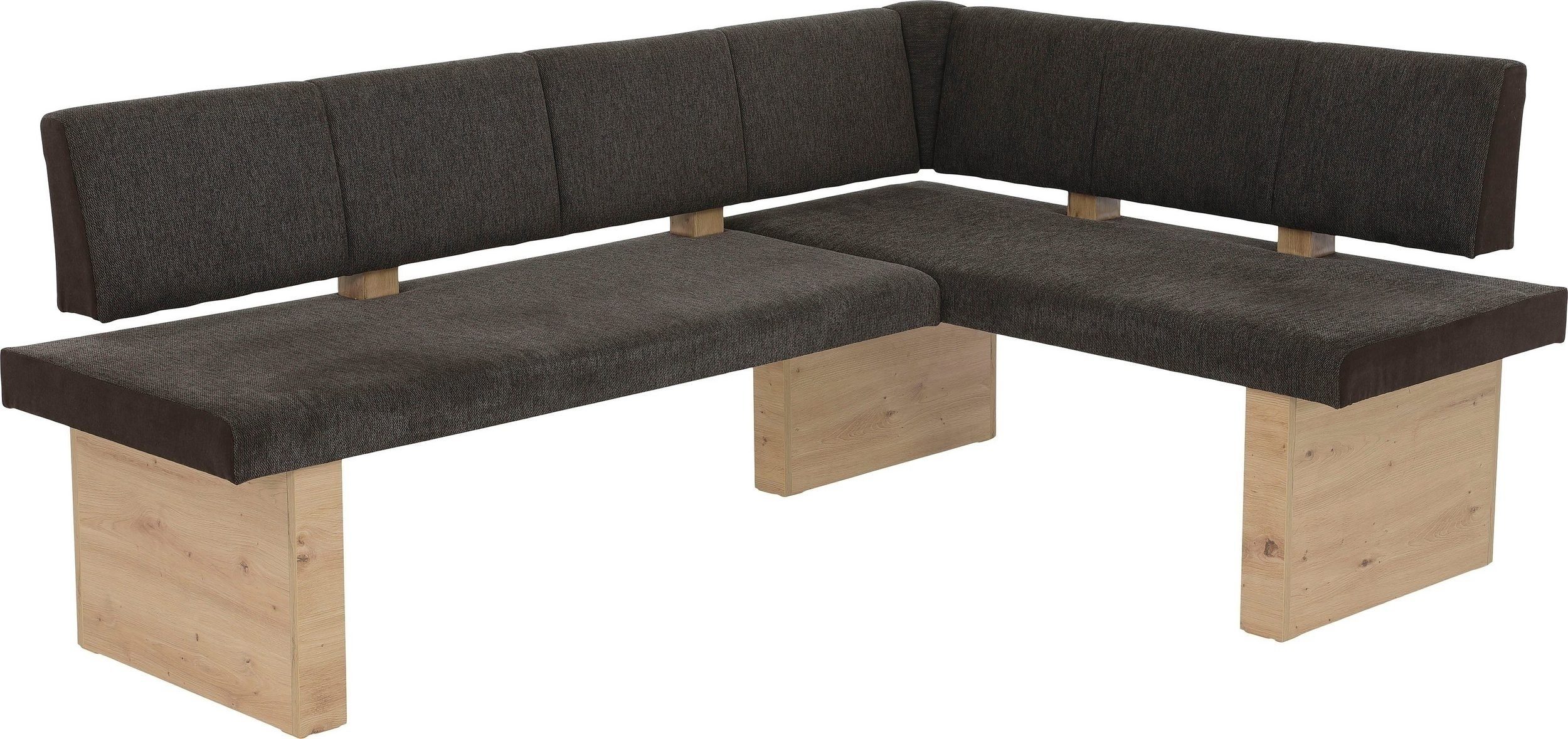 HELA Eckbank in Braun/Artisan Eiche - 200x83x57 (BxHxT)