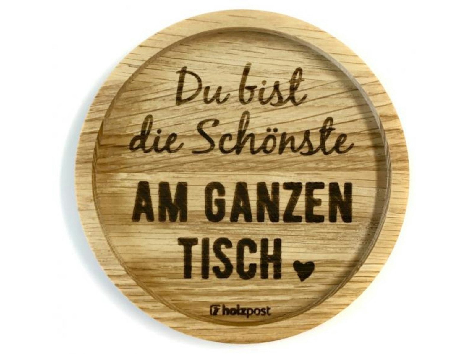 holzpost GmbH Platzset Подставки Schönste Eiche 11,2cm