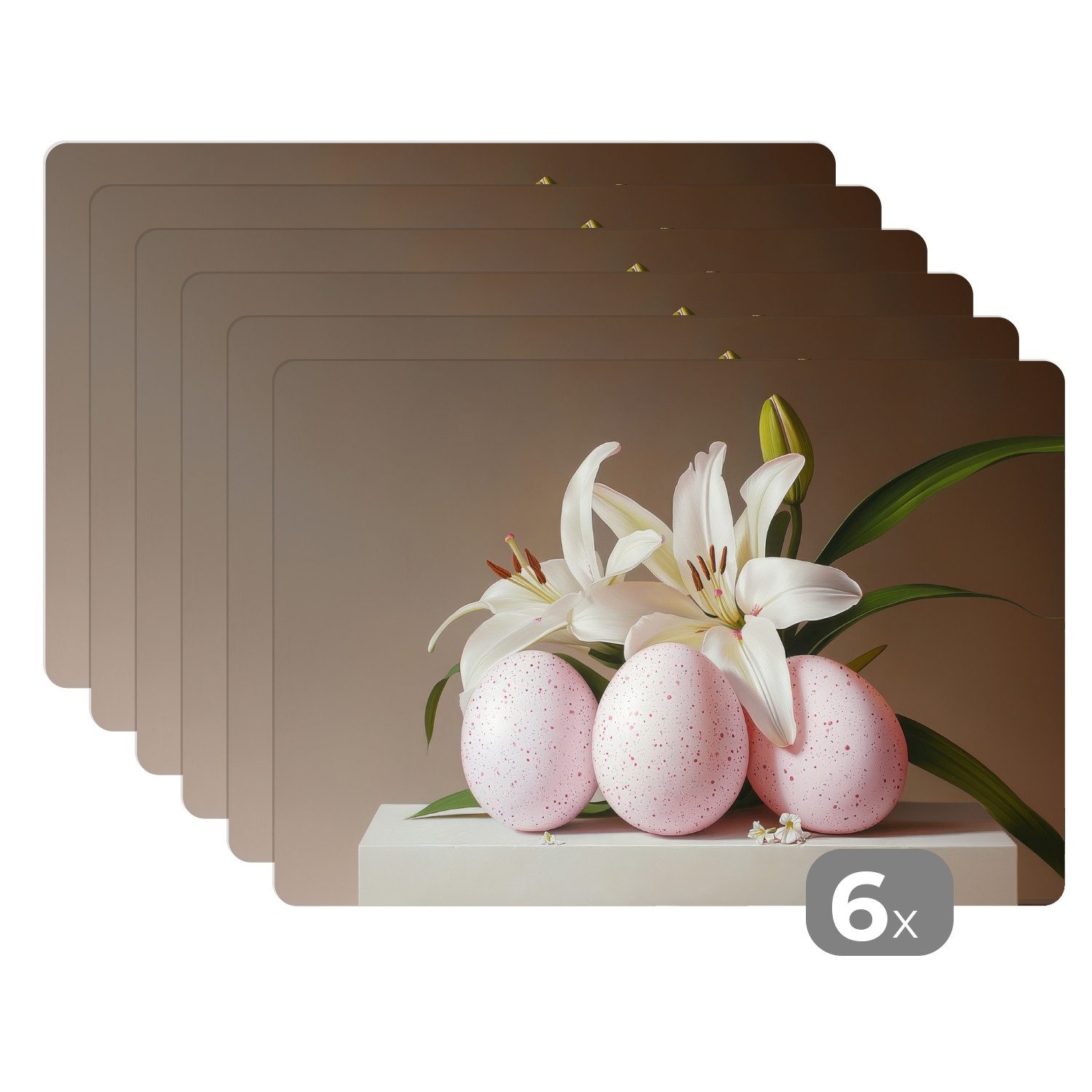 MuchoWow Platzset Lilien - Eier - günstig online kaufen