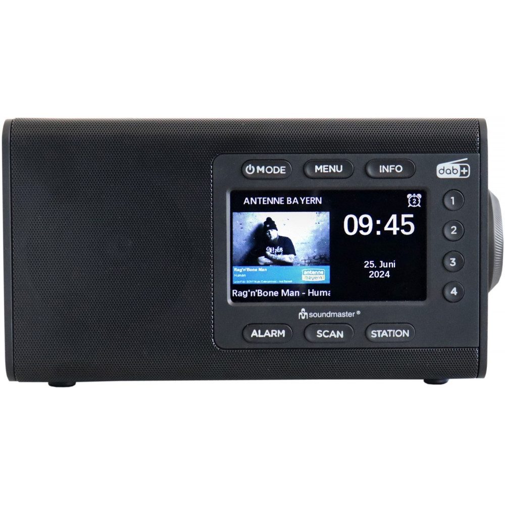 Soundmaster DAB900SW DAB Radio schwarz Radio