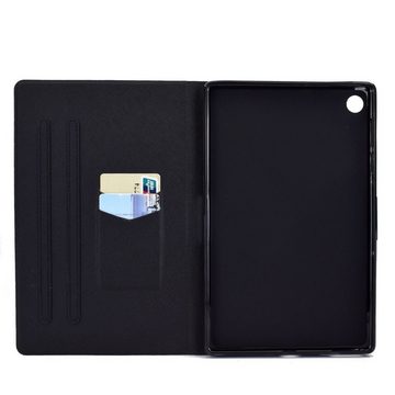 Wigento Tablet-Hülle Für Huawei MatePad T10 / T10s 2020 Motiv 7 Tablet Tasche Kunst Leder Hülle Schutz Etuis