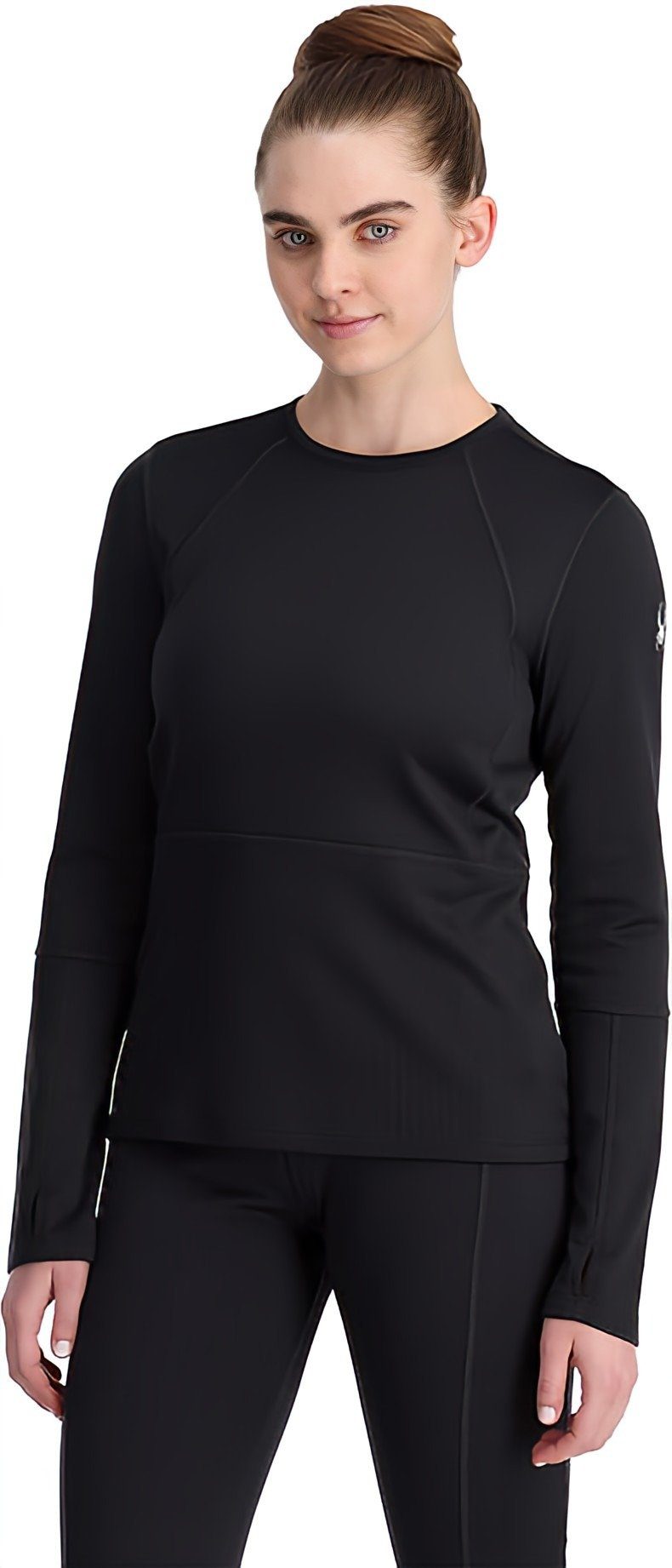 Spyder Langarmshirt Charger Crew Baselayer Langarmshirt für Damen
