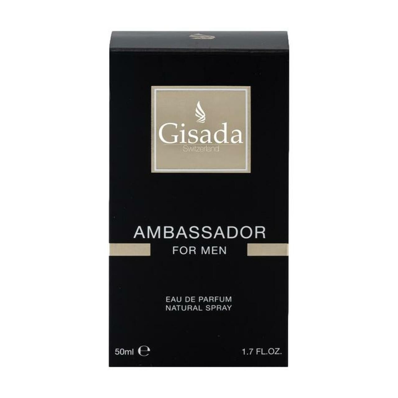 Gisada Eau de Parfum Ambassador For Men EdP Nat. Spray, Herrenduft, Oriental Fruity