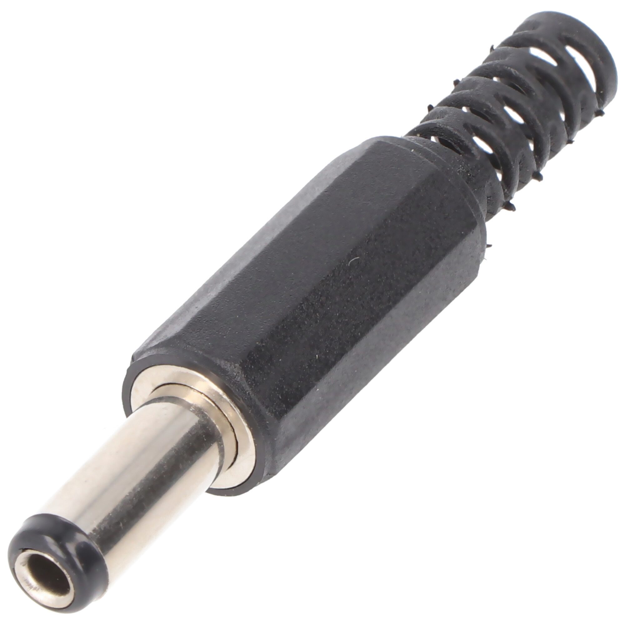 Goobay Goobay DC-Stecker mit Knickschutz - Bohrung 2,5 mm x 5,5 mm USB-Kabel