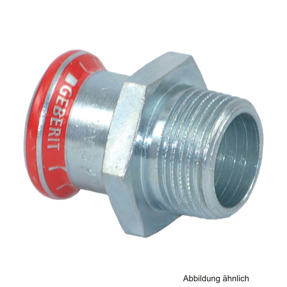 Wasserrohr Geberit Mapress C-Stahl Übergangsstück AG, 54mm x 1 1/2"