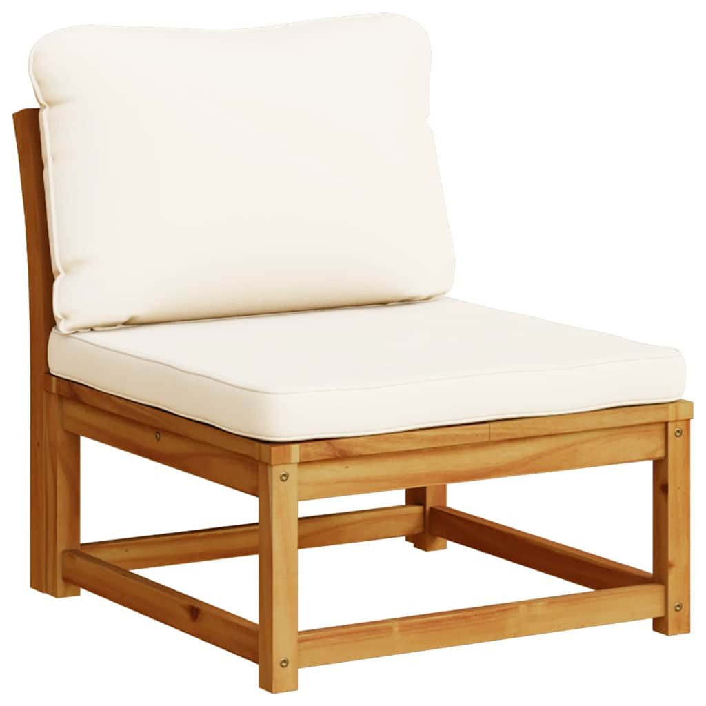 vidaXL Sofaelement Gartensofa mit Kissen Massivholz günstig online kaufen