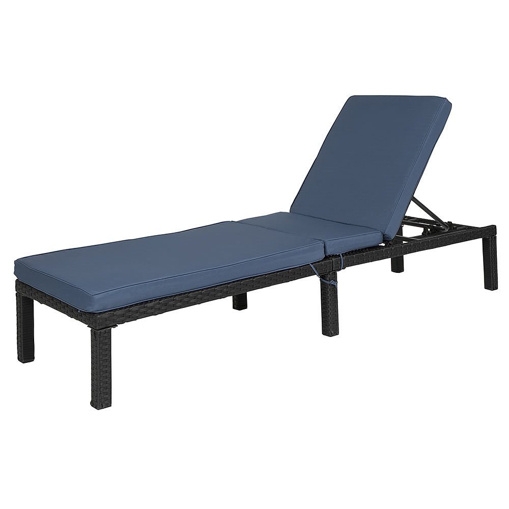 Mucola Gartenliege Sonnenliege Polyrattan Gartenliege mit günstig online kaufen