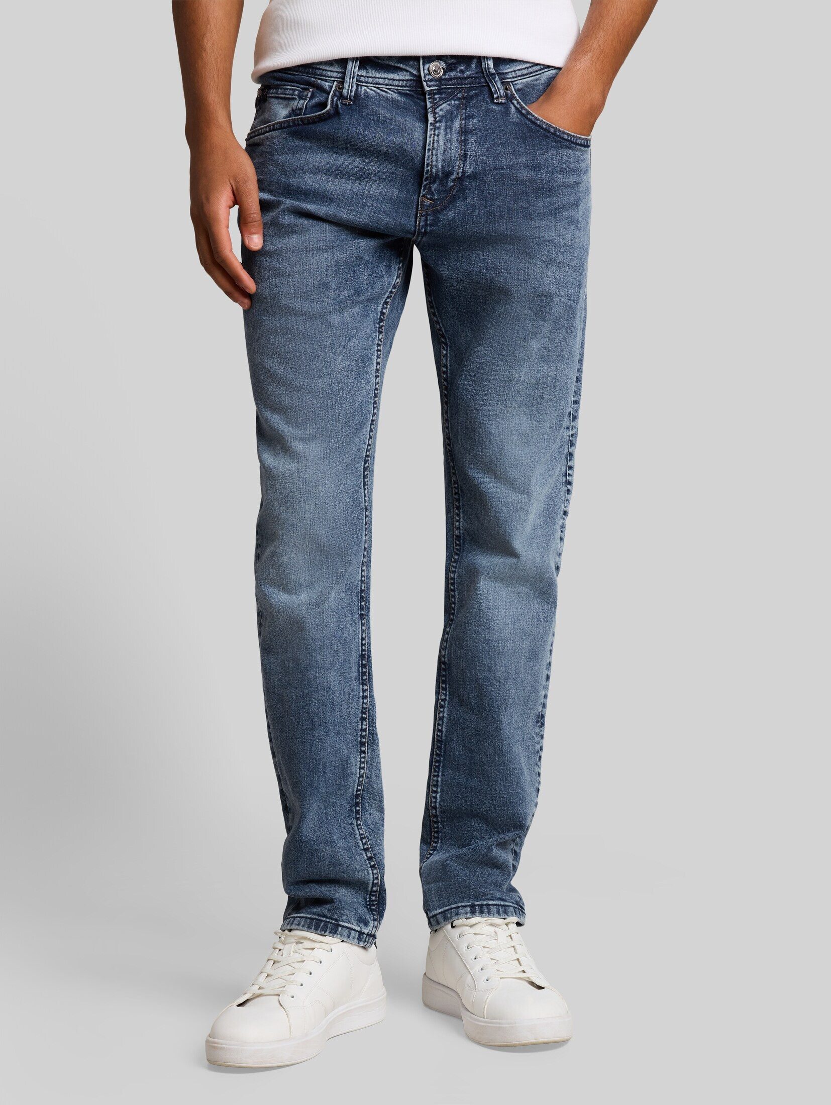 TOM TAILOR Denim Slim-fit-Jeans Jeanshosen TTPIERS SLIM Jeans