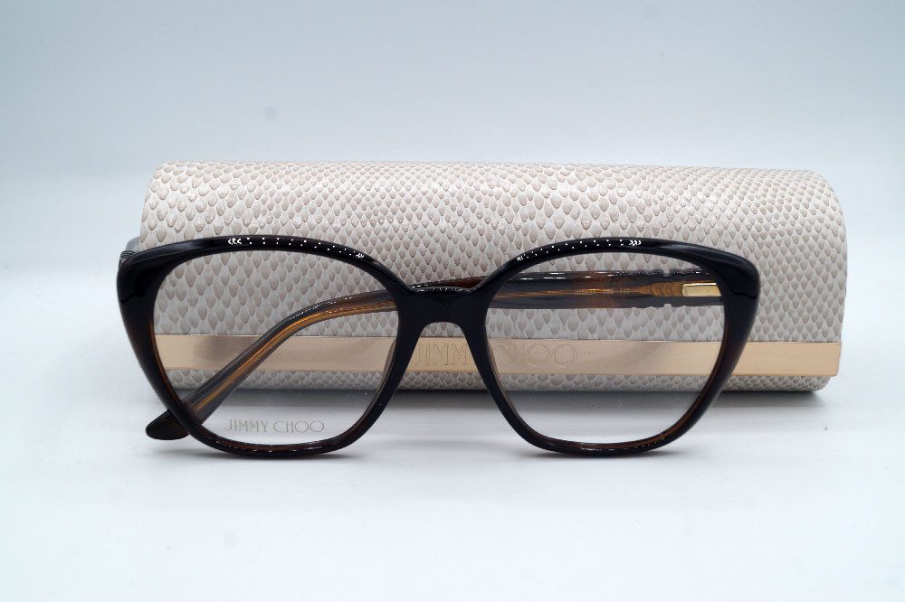 JIMMY CHOO Brillengestell JIMMY CHOO Brillenfassung Brillengestell Eyeglasses Frame JC 252 086