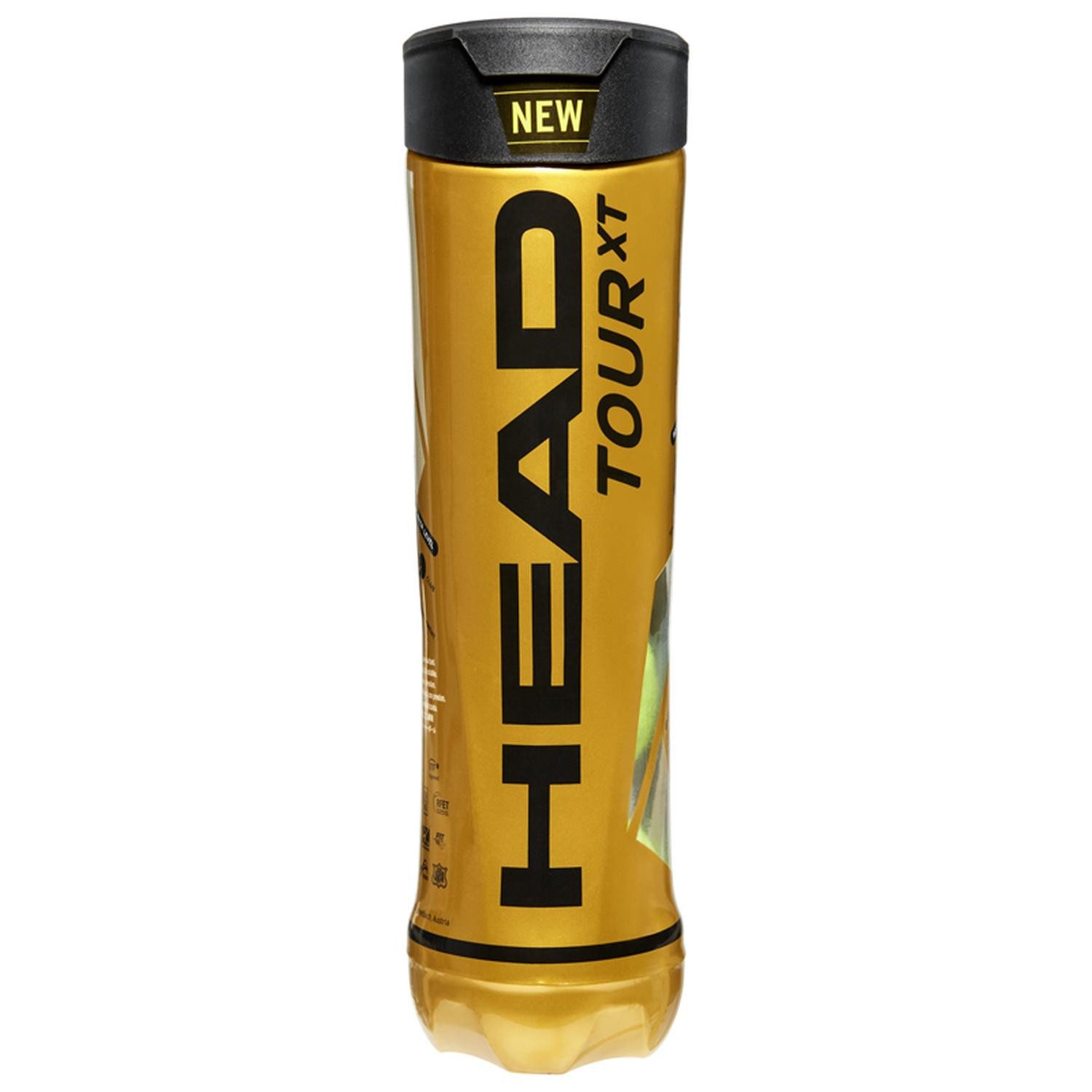 Head Tennisball 4Bälle HEAD TOUR XT