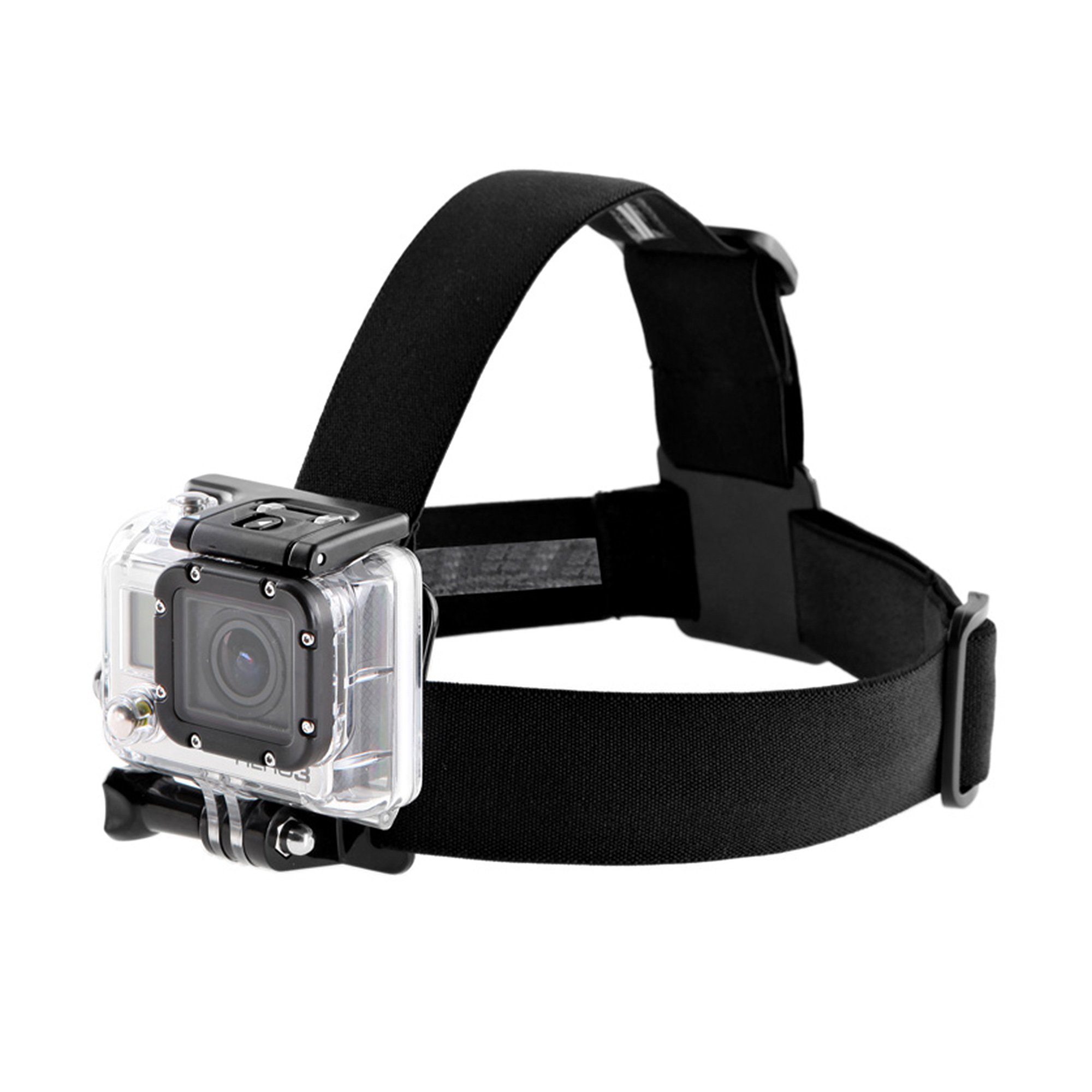 Mount Head Actioncam Kopfband-Halterung GoPro für ayex Zubehör Strap Kamera Sportaufnahmen