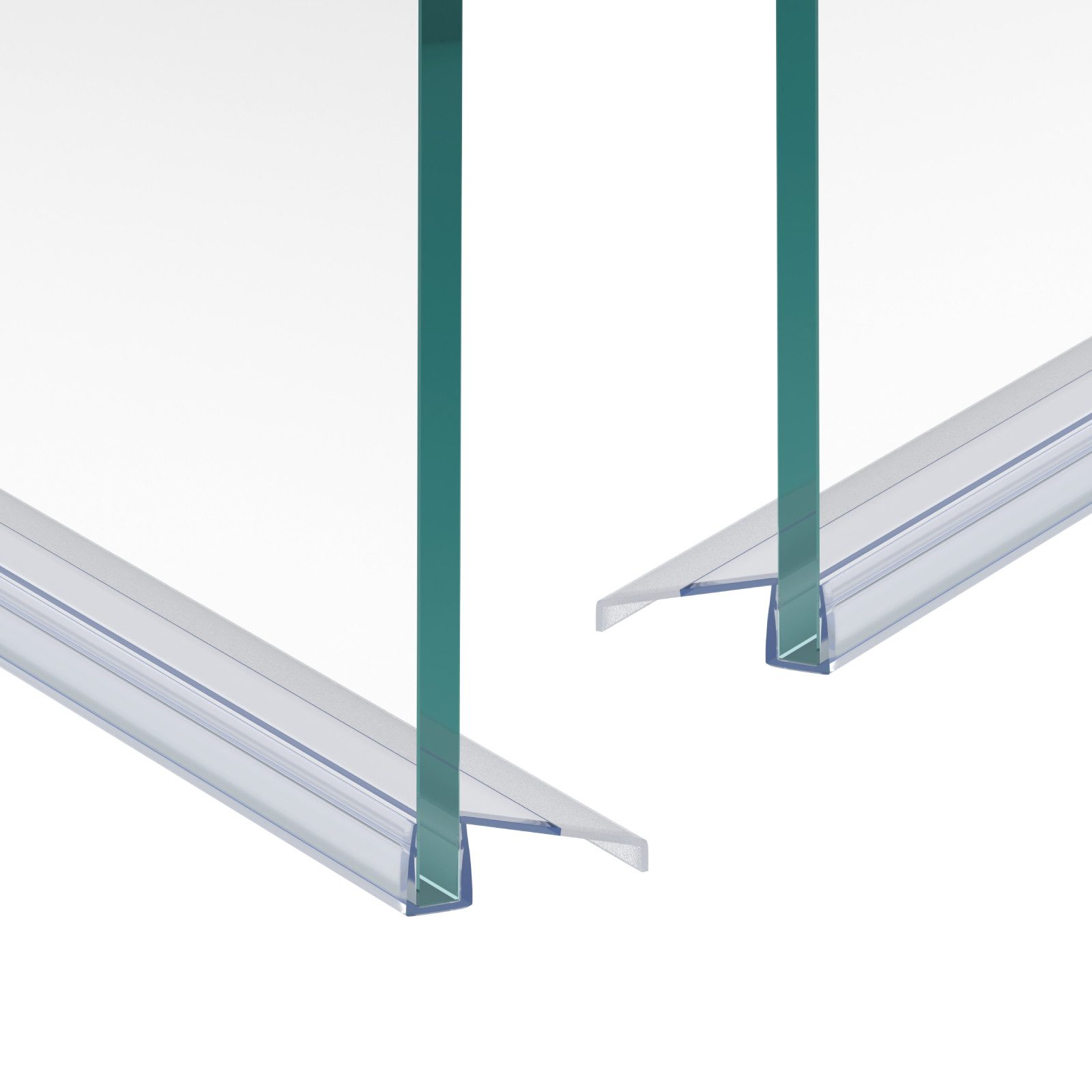 WITEN&NOCK Duschdichtung 2er Set Schiebetürdichtungen Wasserabweiser Dichtu günstig online kaufen