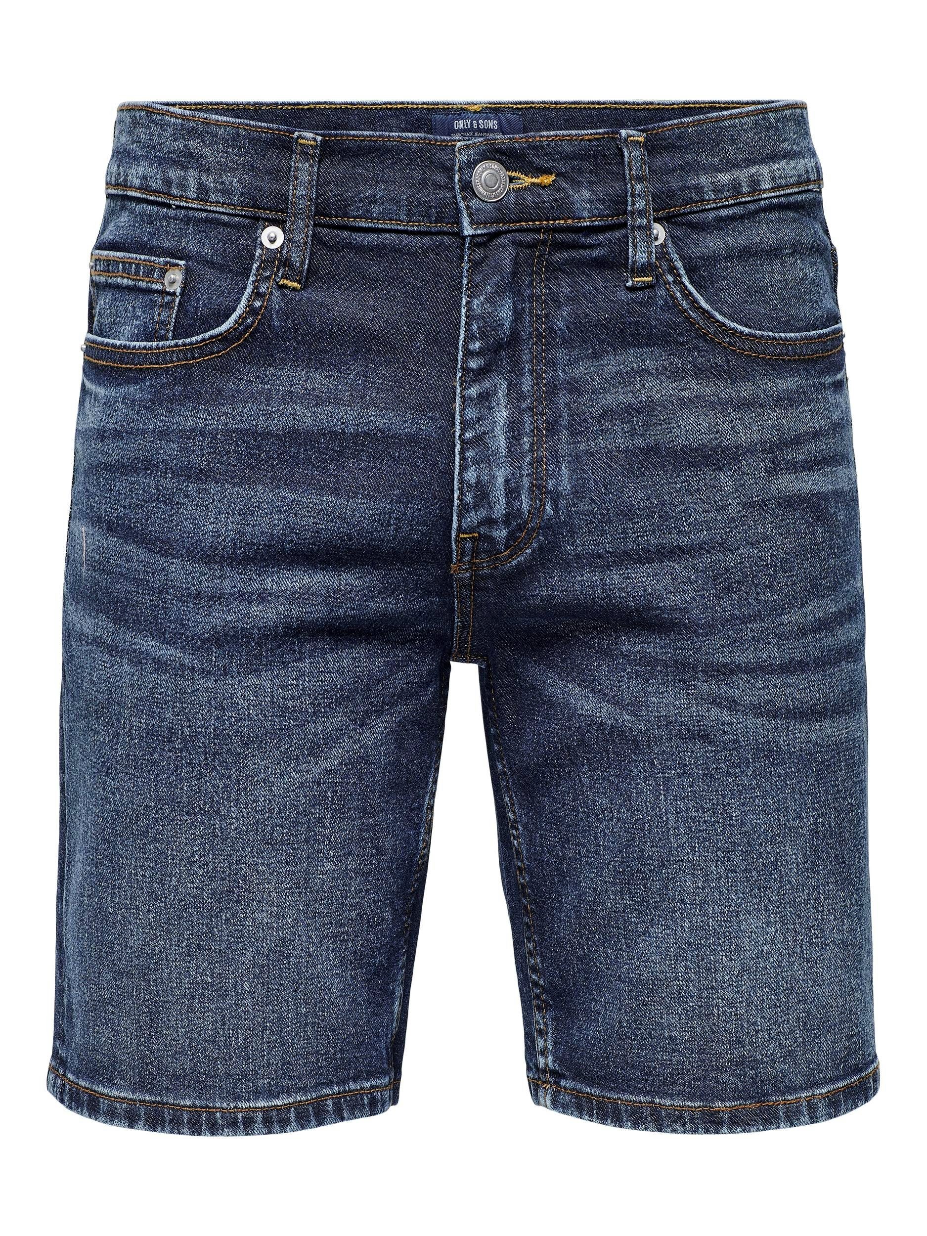 ONLY & SONS Shorts ONSPLY DBD 9277 PIM DNM SHORTS