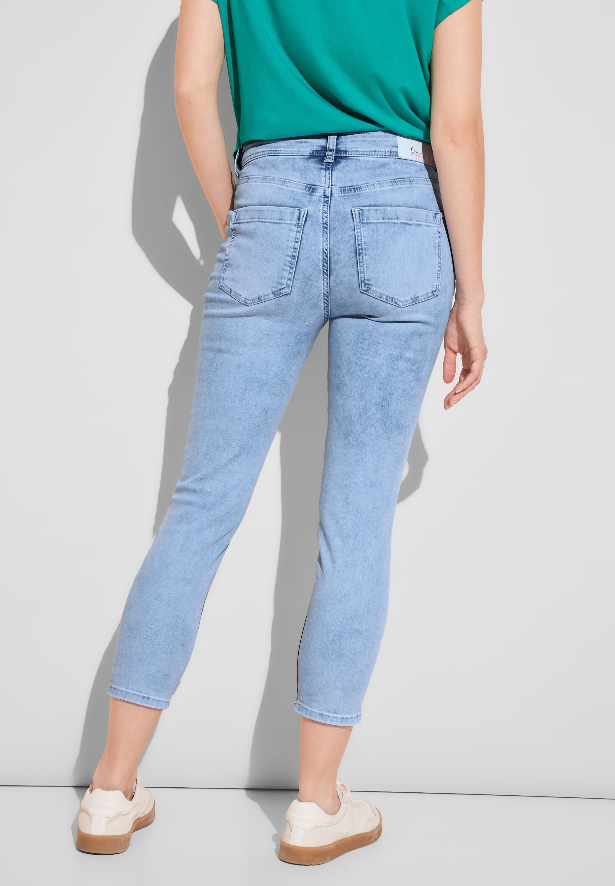 STREET ONE 7/8-Jeans aus Baumwolle mit Stretchanteil