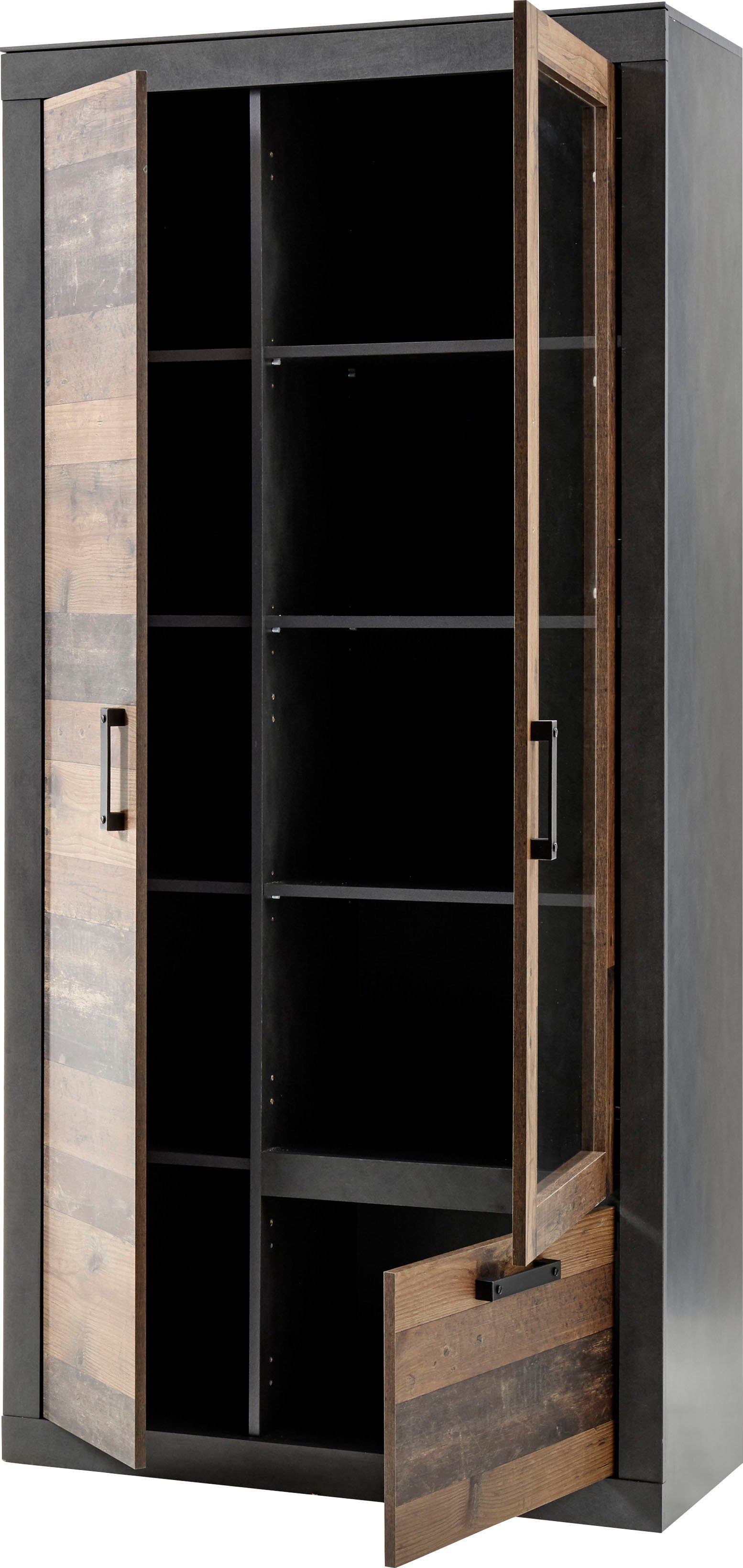 Home affaire Vitrine BROOKLYN Höhe ca. 200 cm – Bild 4 von 5