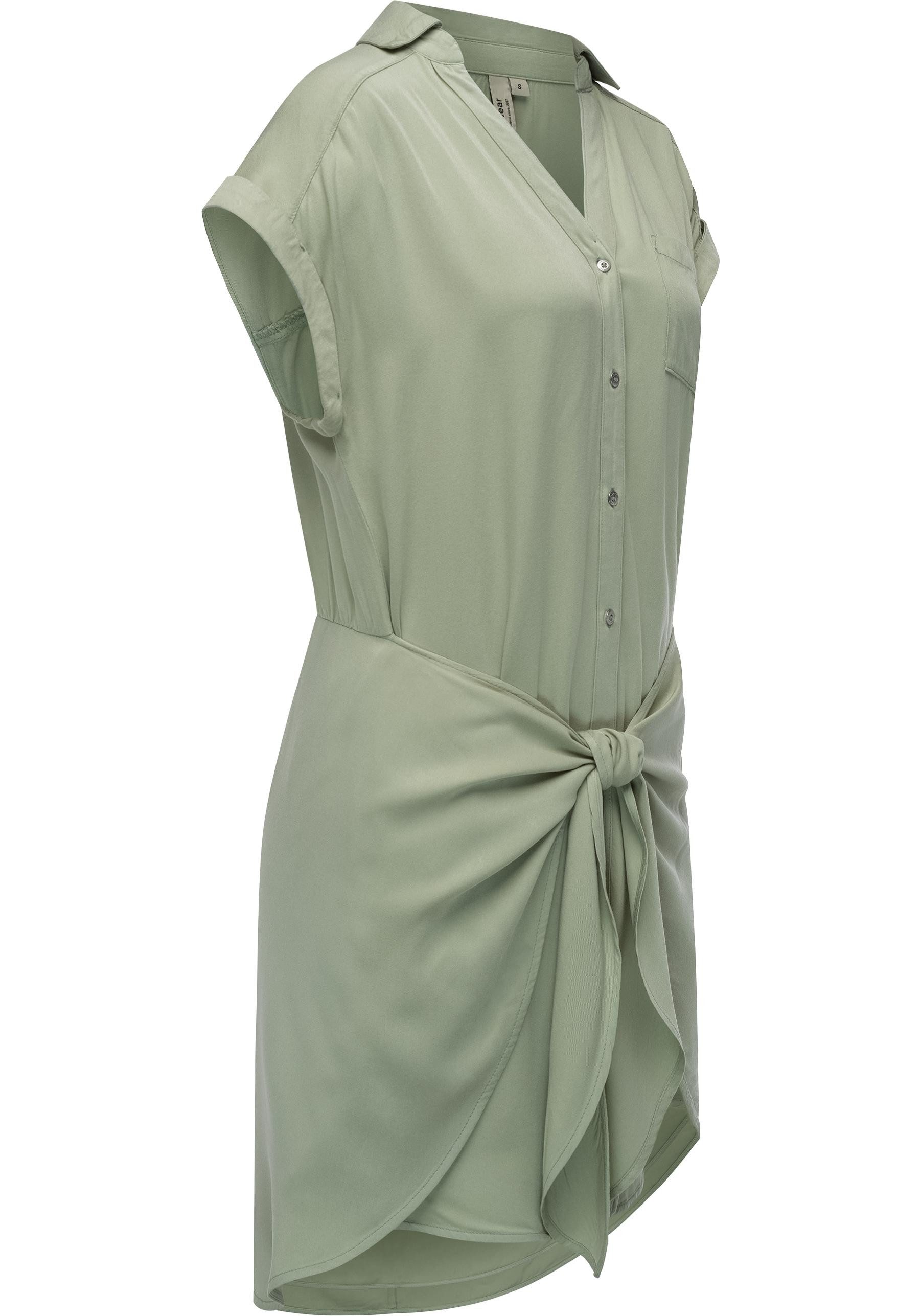 Ragwear Blusenkleid Bahaya stylisches Damen Sommerkleid mit Bindeband günstig online kaufen