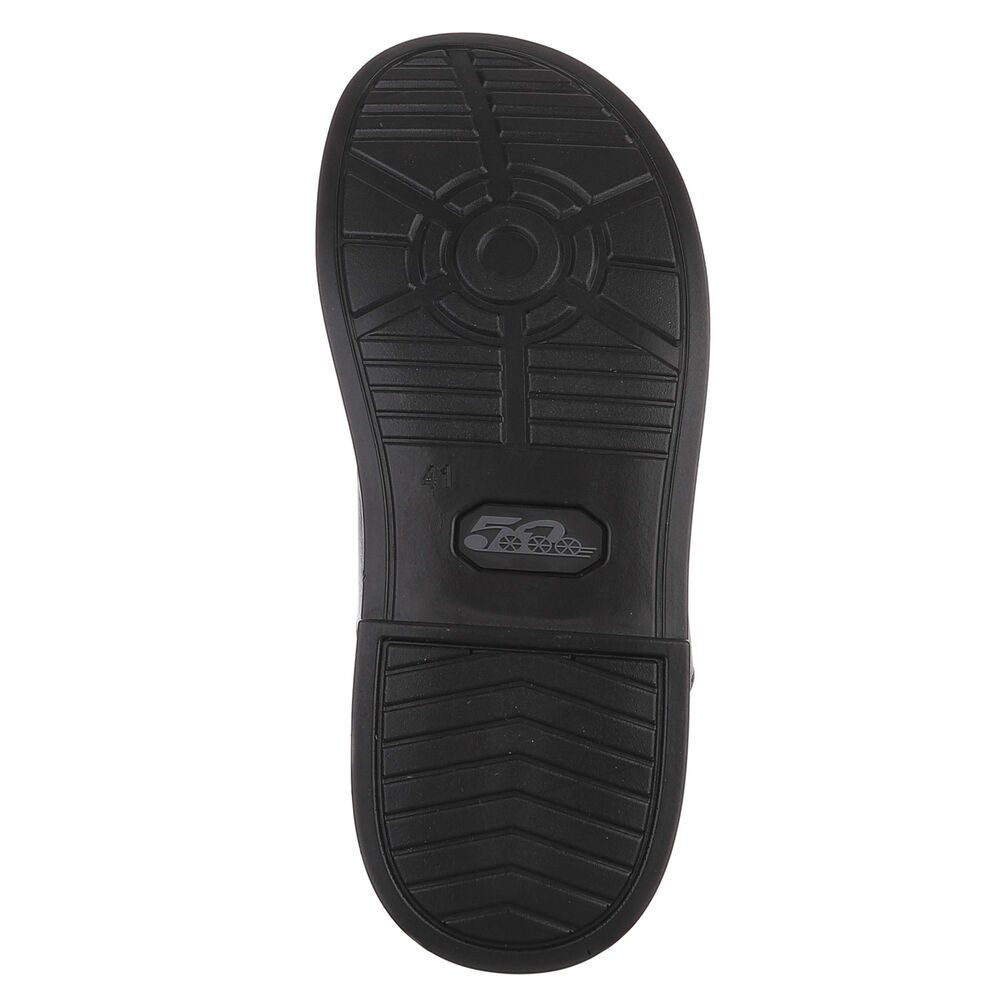 Coolwalk Herren Slip-on Sandale mit Kreuzband-Design Sandale (91917998) Flach Sandalen in Schwarz