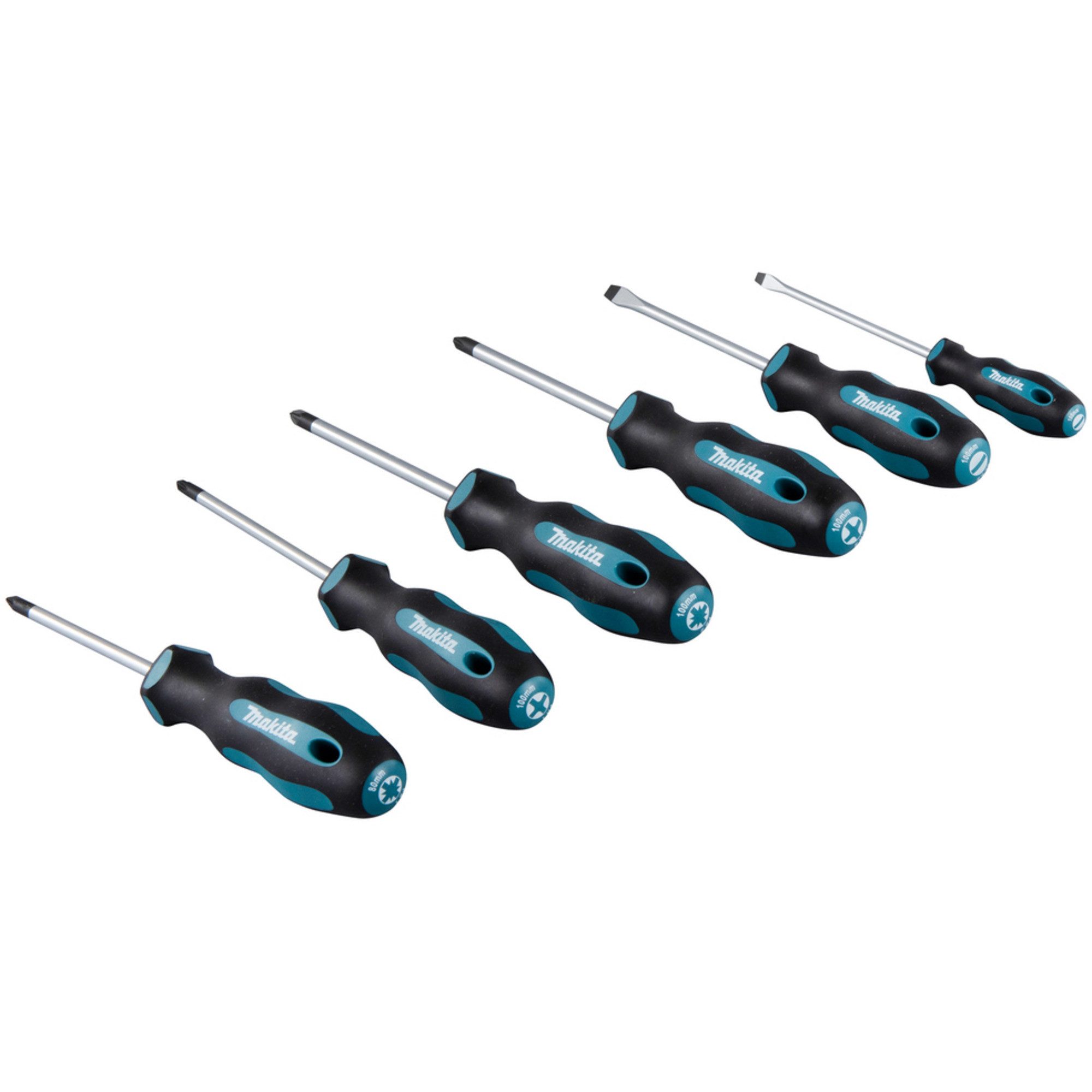 Makita Werkzeugset Makita Schraubendreher-Set E-10528, 6-teilig, (6-tlg)