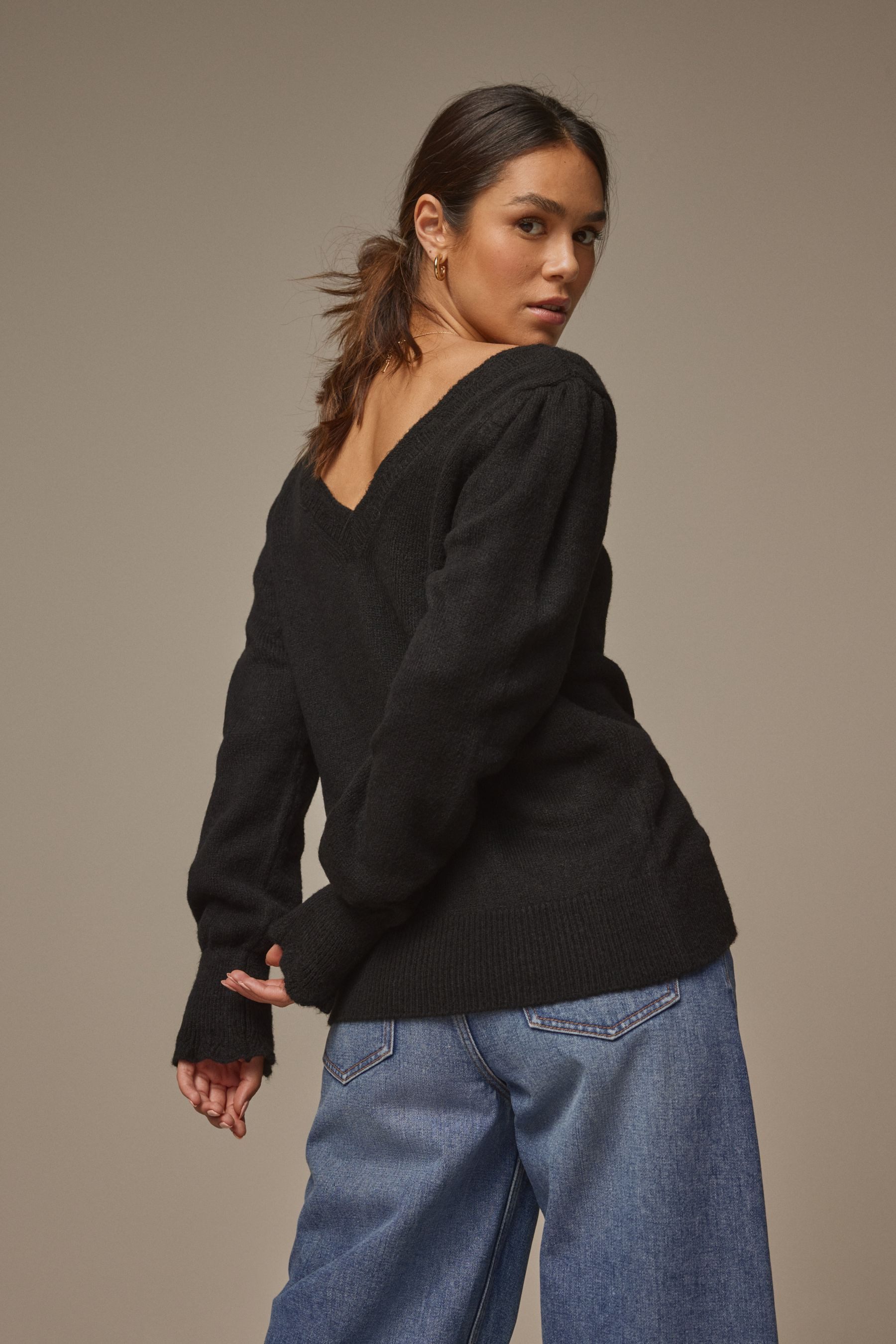 LAURA ASHLEY V-Ausschnitt-Pullover Laura Ashley V-Ausschnitt-Pullover, günstig online kaufen